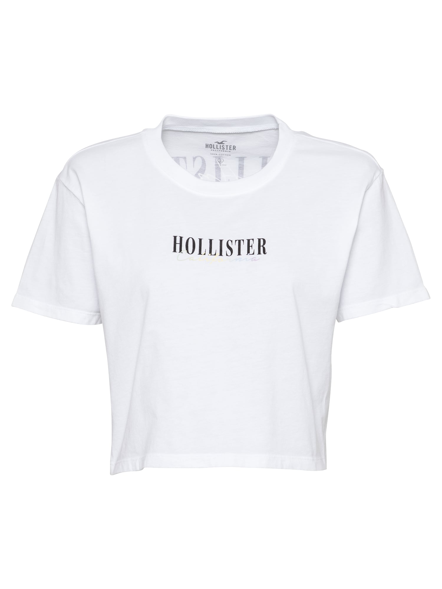 HOLLISTER Majica  pastelno rumena / pastelno zelena / mešane barve / črna / off-bela