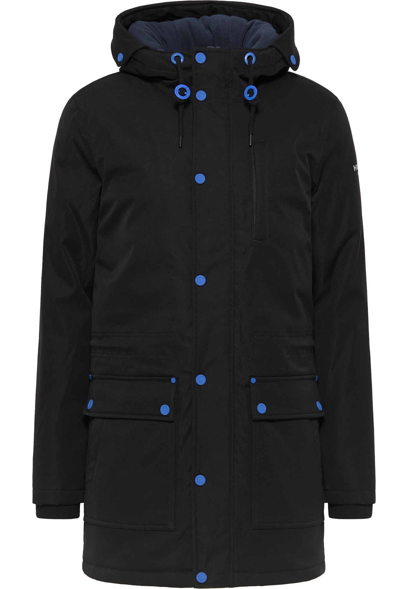 HOMEBASE Zimska jakna  modra / črna