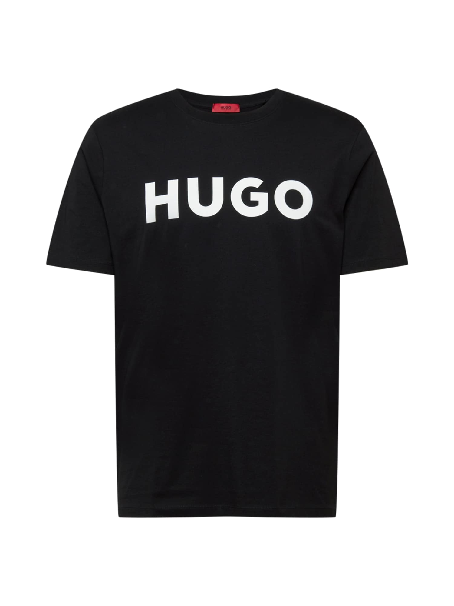 HUGO Majica 'Dulivio'  črna / bela