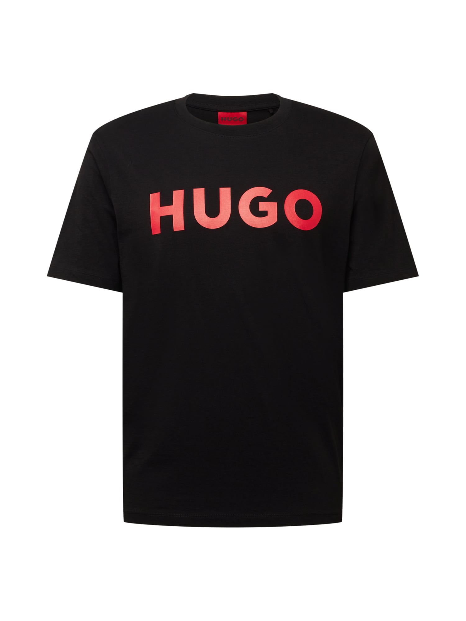 HUGO Majica 'Dulivio'  rdeča / črna