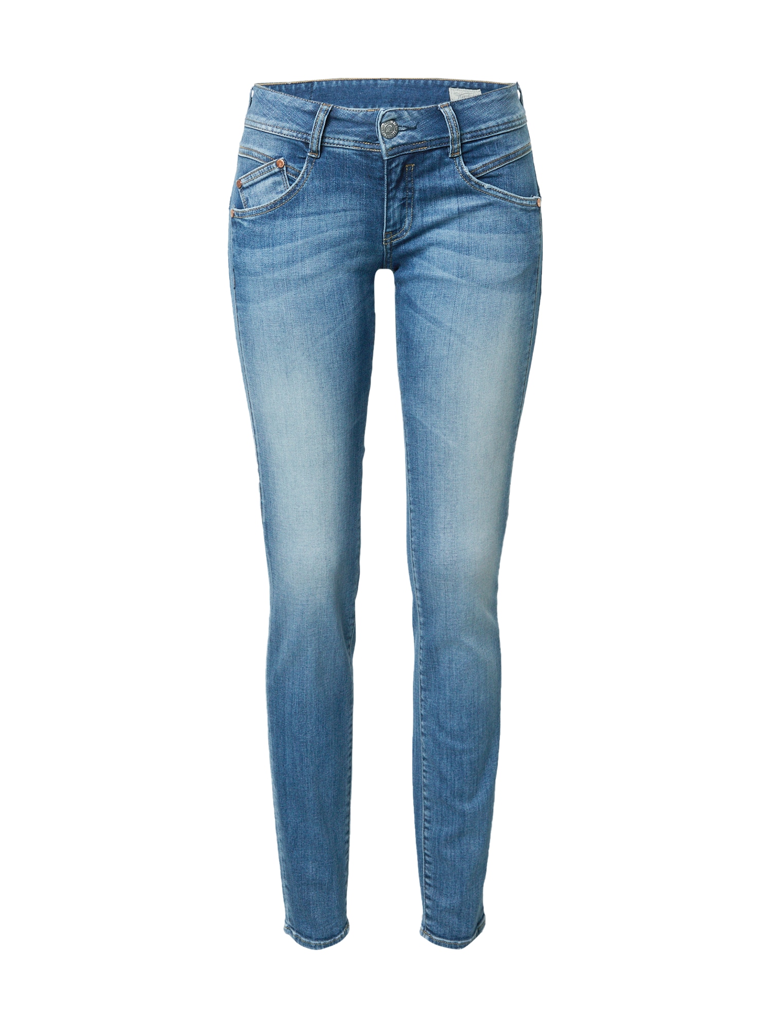 Herrlicher Kavbojke 'Gila Slim Organic Denim'  modra