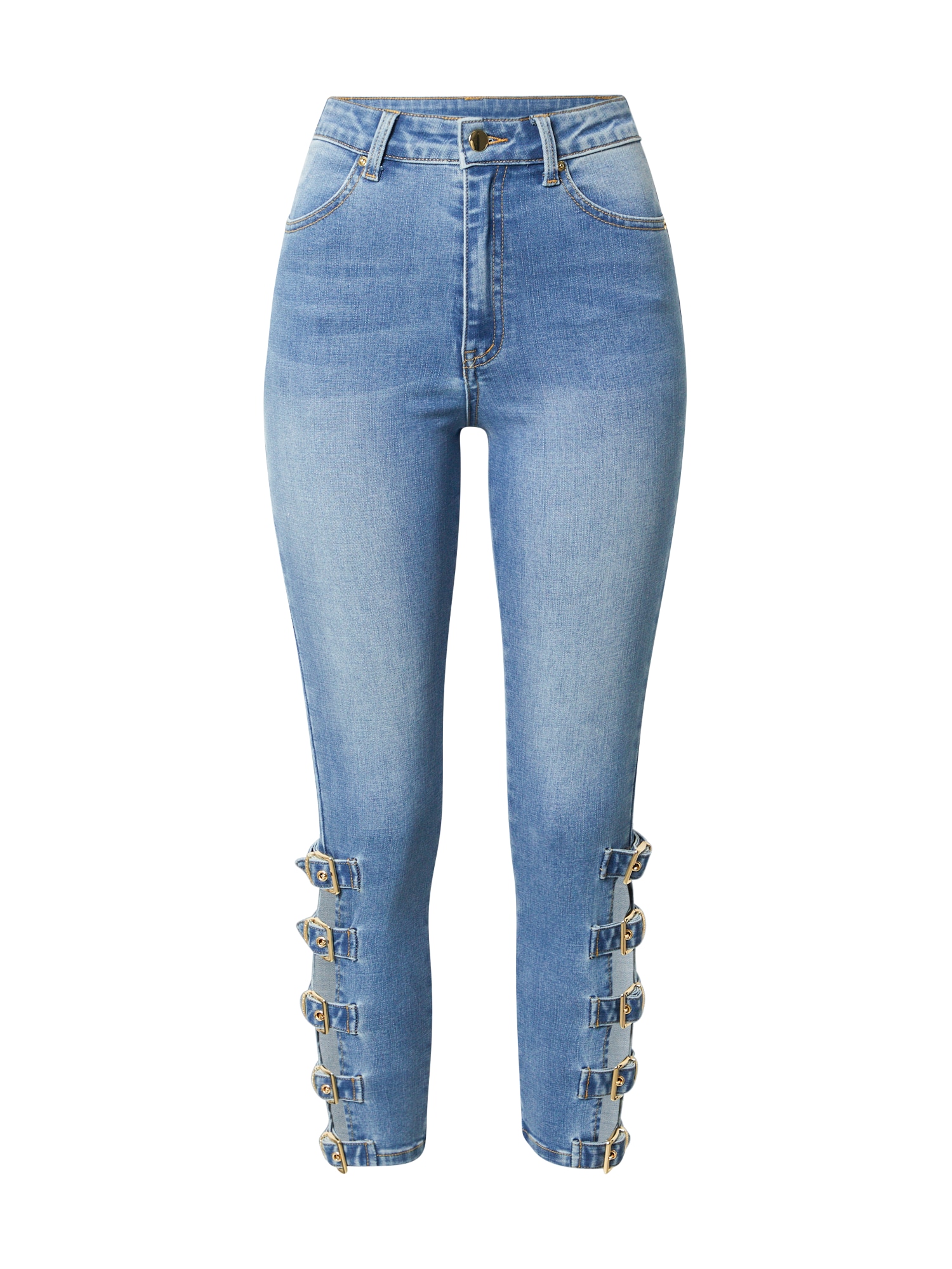 Hoermanseder x About You Kavbojke 'Fleur'  moder denim