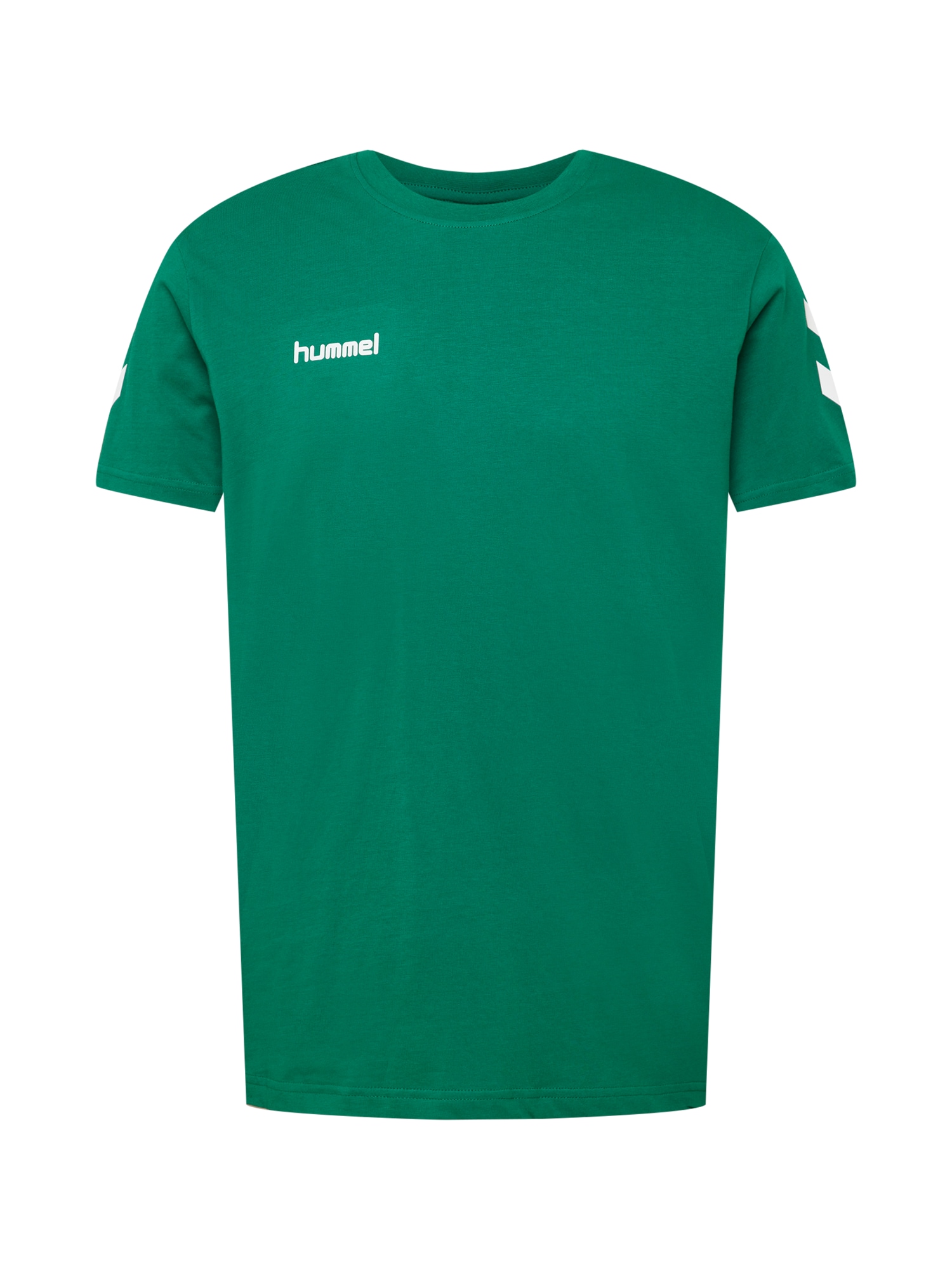Hummel Funkcionalna majica  temno zelena / bela