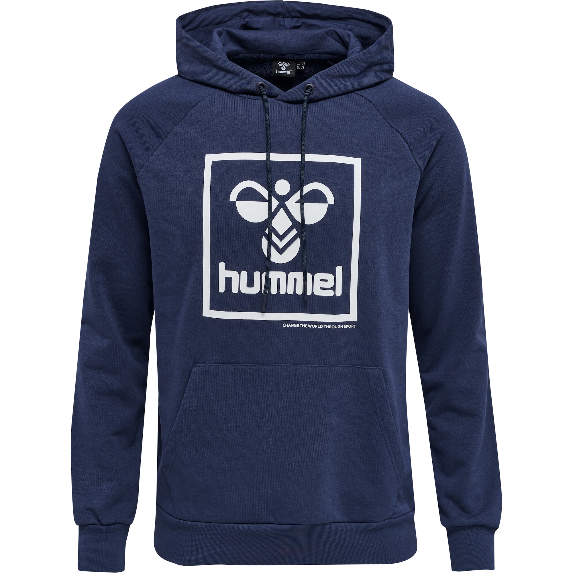 Hummel Majica  temno modra / bela