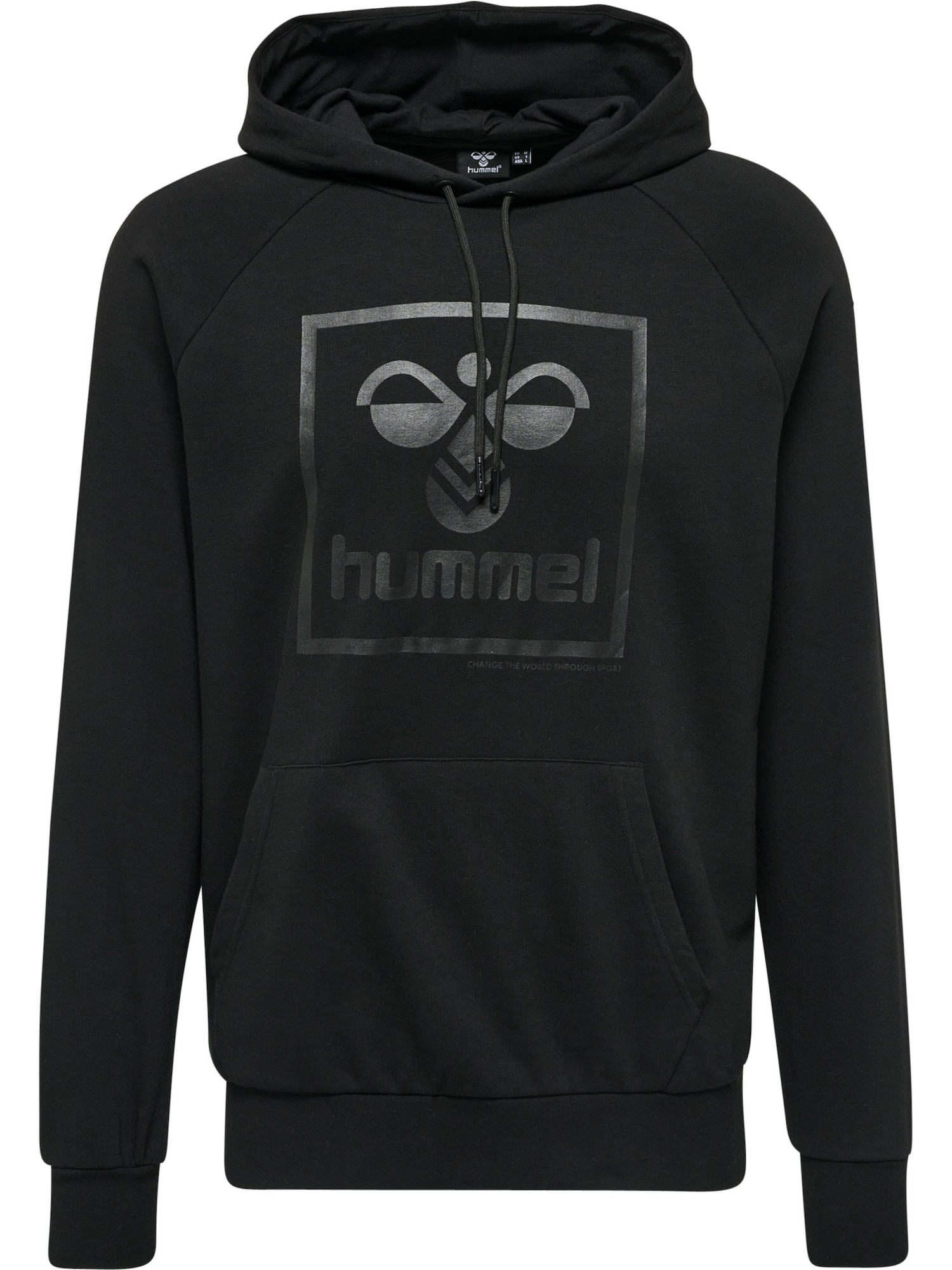 Hummel Majica  temno siva / črna