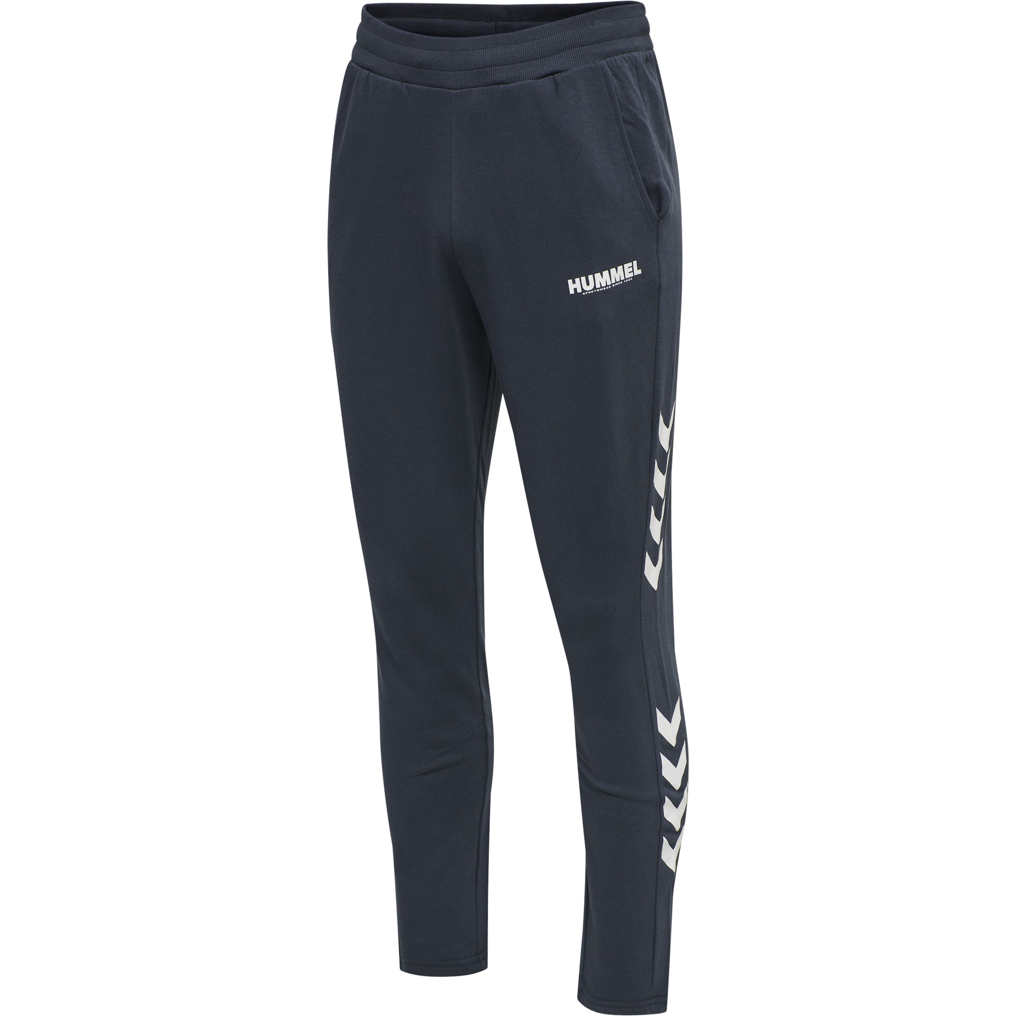 Hummel Športne hlače 'Legacy'  marine / bela