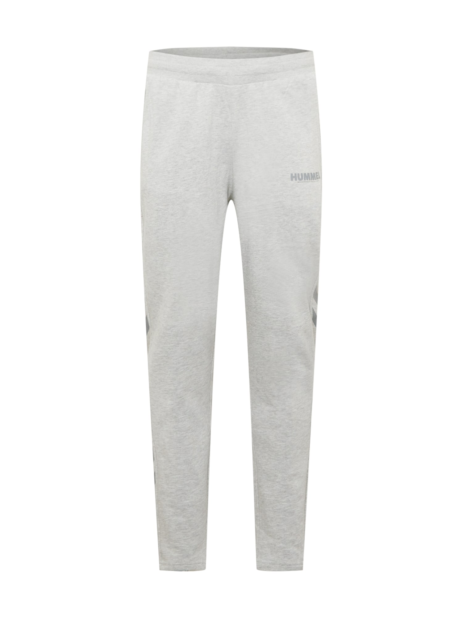 Hummel Športne hlače 'Legacy'  temno siva / pegasto siva