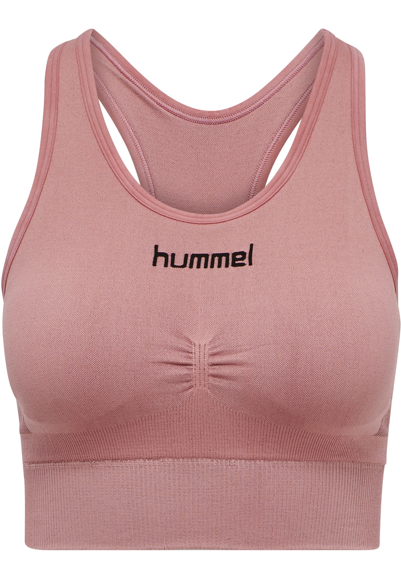 Hummel Športni nederček  svetlo roza / črna