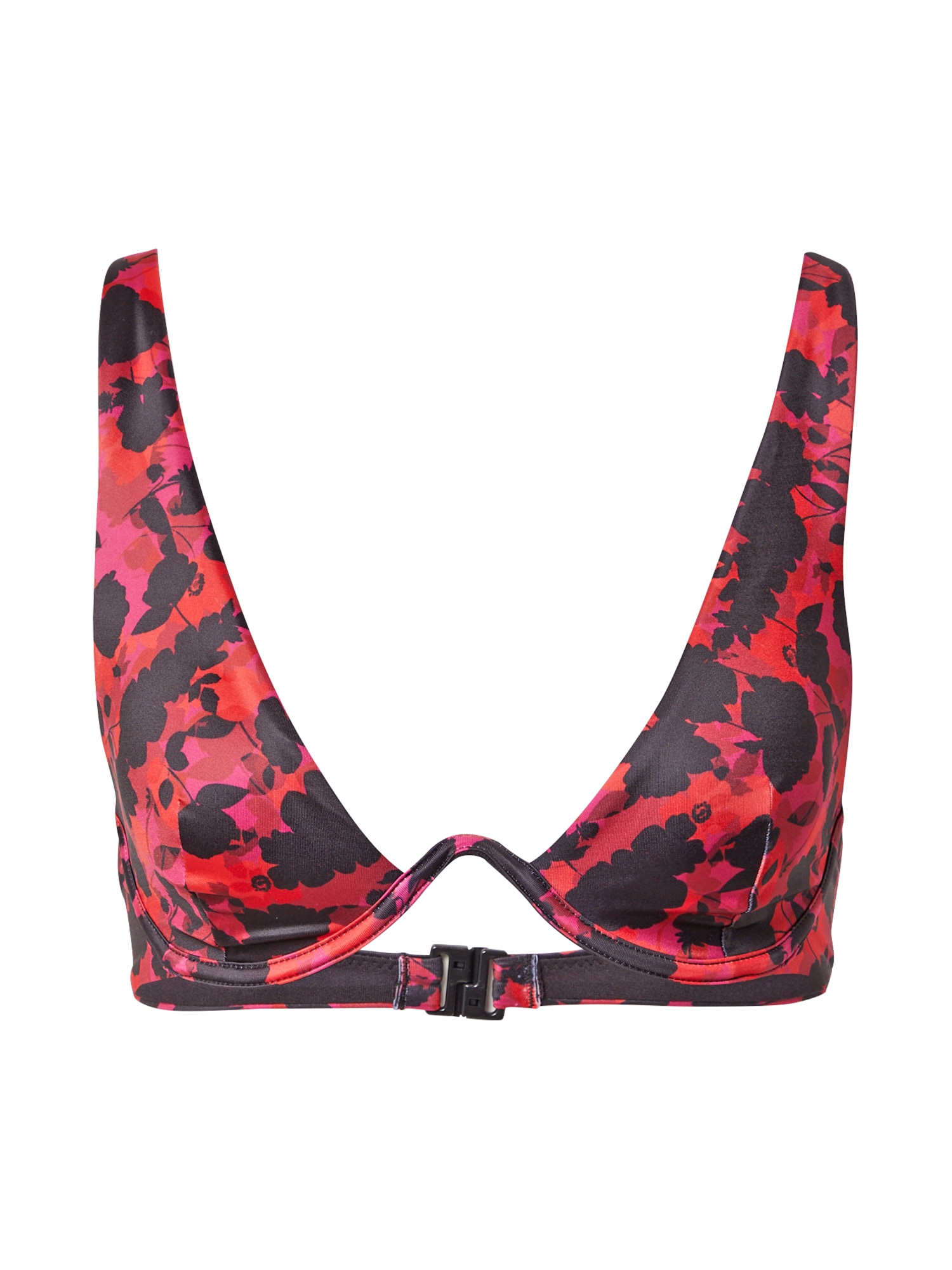 Hunkemöller Bikini zgornji del  vinsko rdeča / brusnica / svetlo rdeča / črna