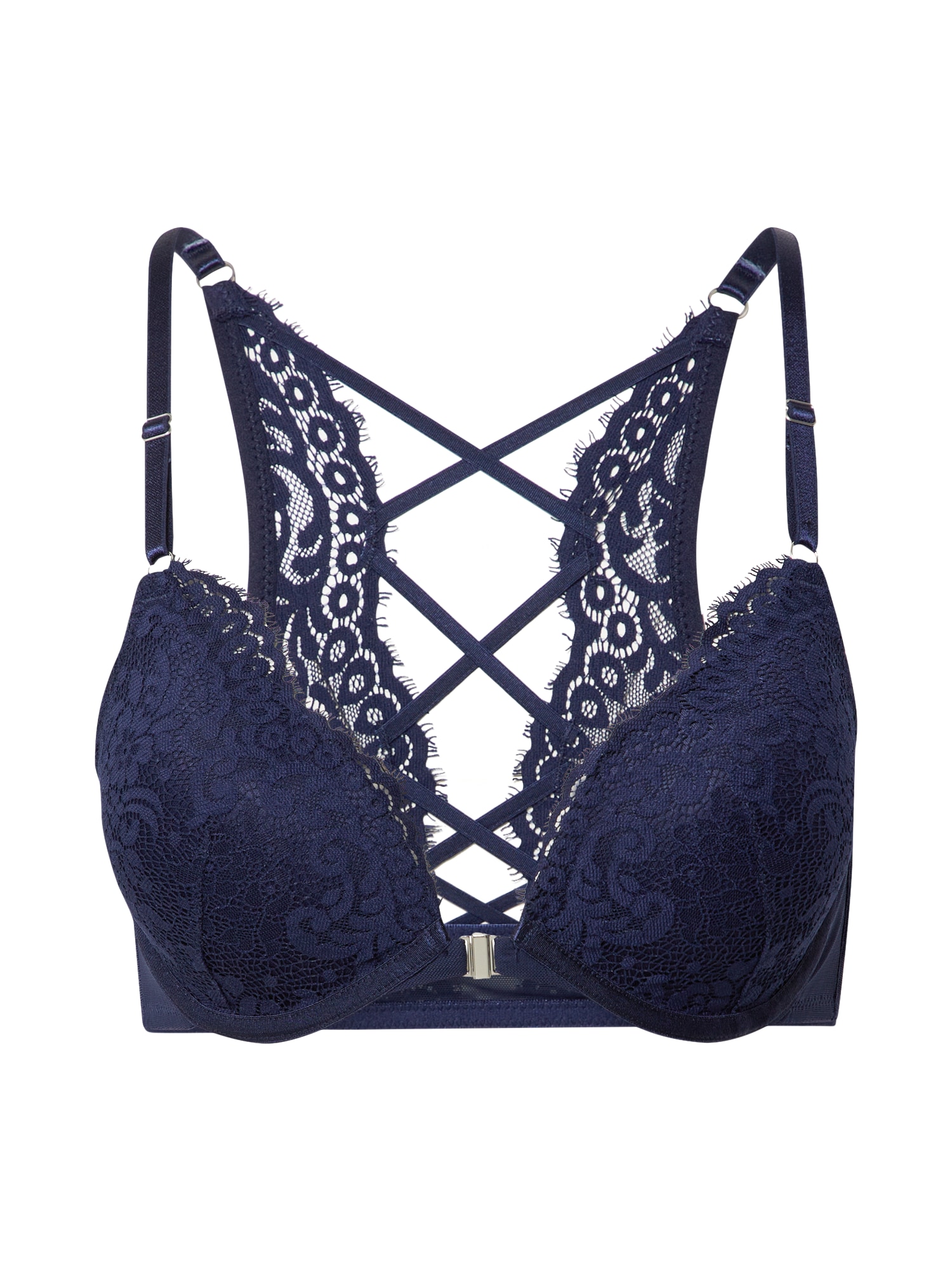 Hunkemöller Nedrček 'Cardi'  temno modra