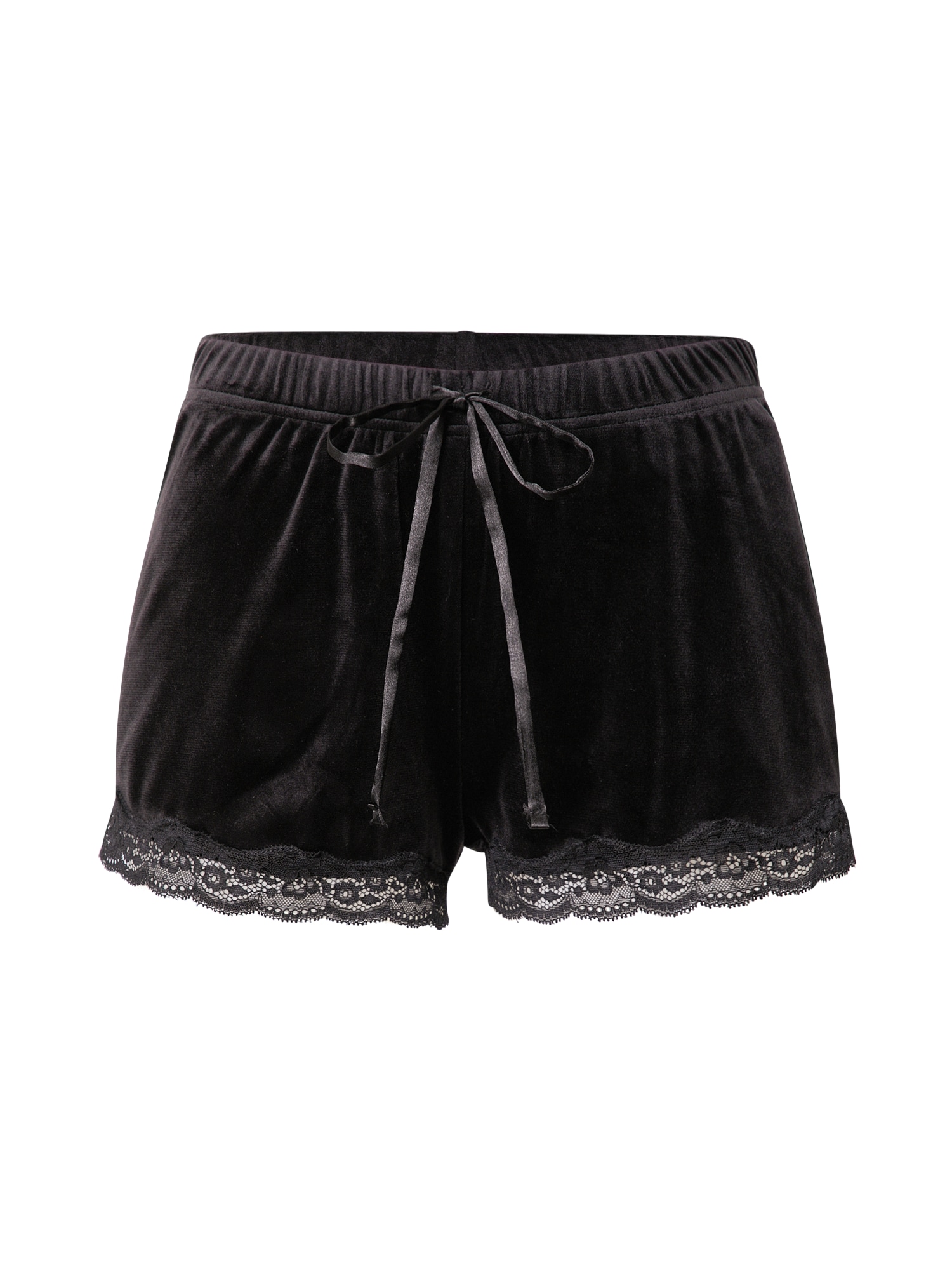 Hunkemöller Spodnji del pižame  črna