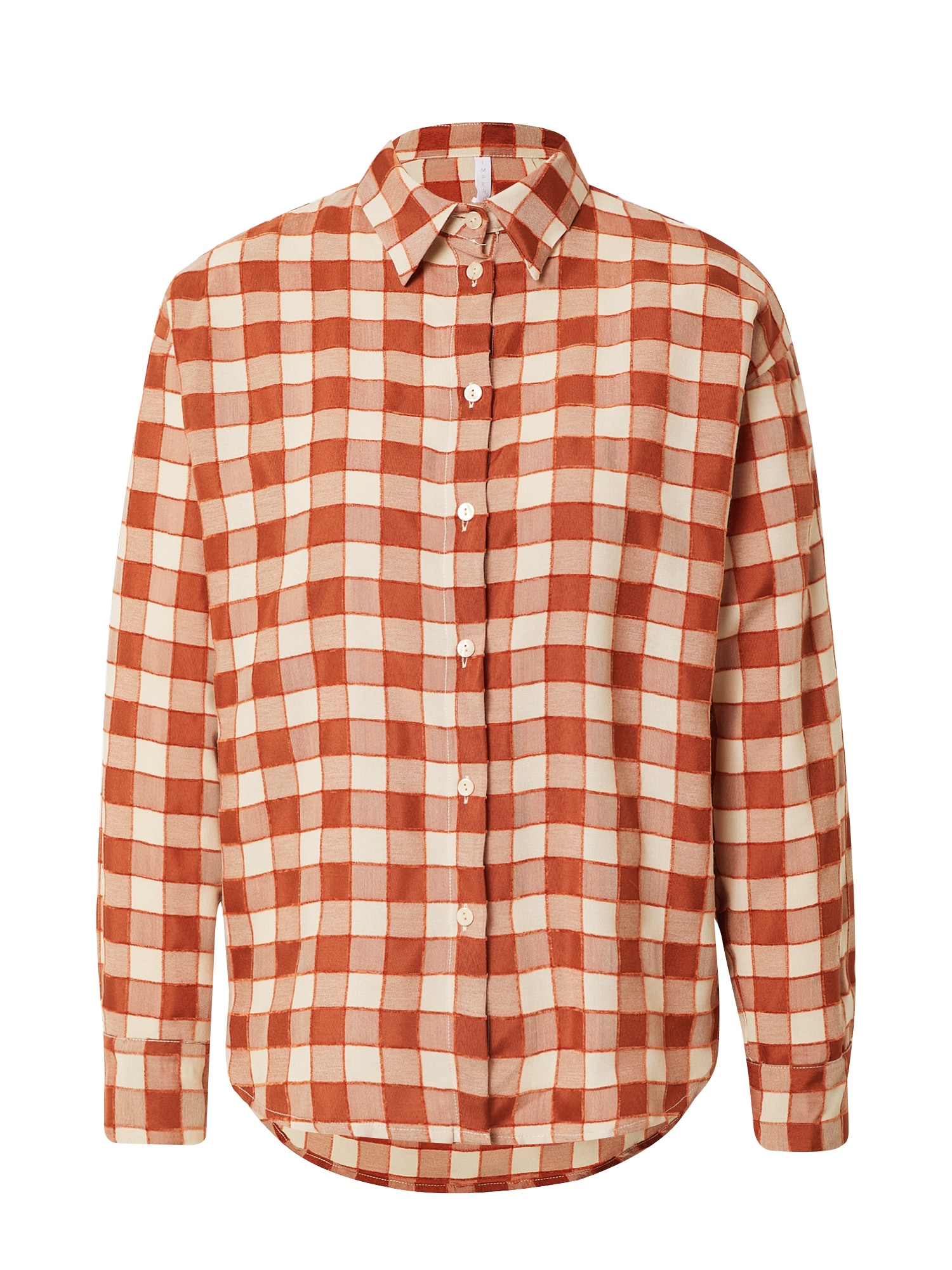 IMPERIAL Bluza  bež / pastelno oranžna / temno oranžna