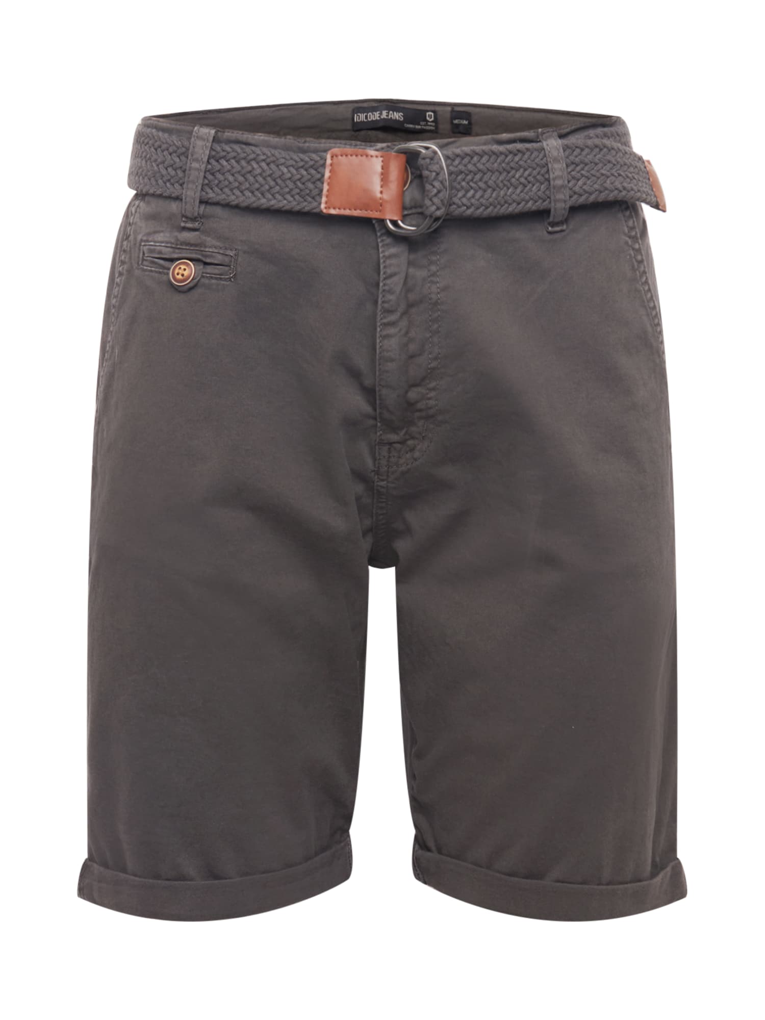 INDICODE JEANS Hlače 'Conor'  siva