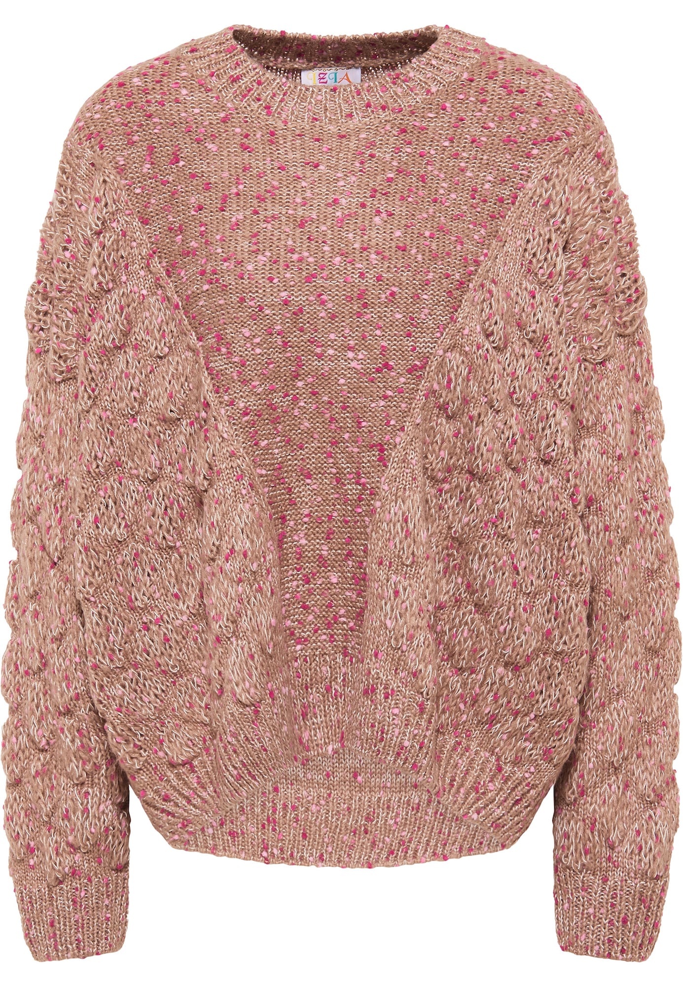 IZIA Širok pulover  mauve / roza / rosé
