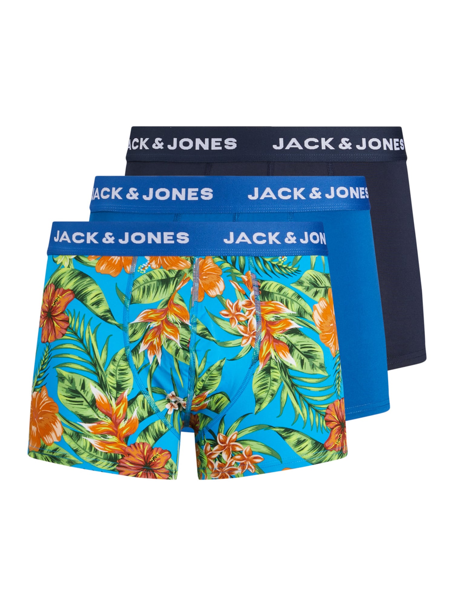 JACK & JONES Boksarice 'Fiesta'  modra / turkizna / temno modra / zelena / oranžna