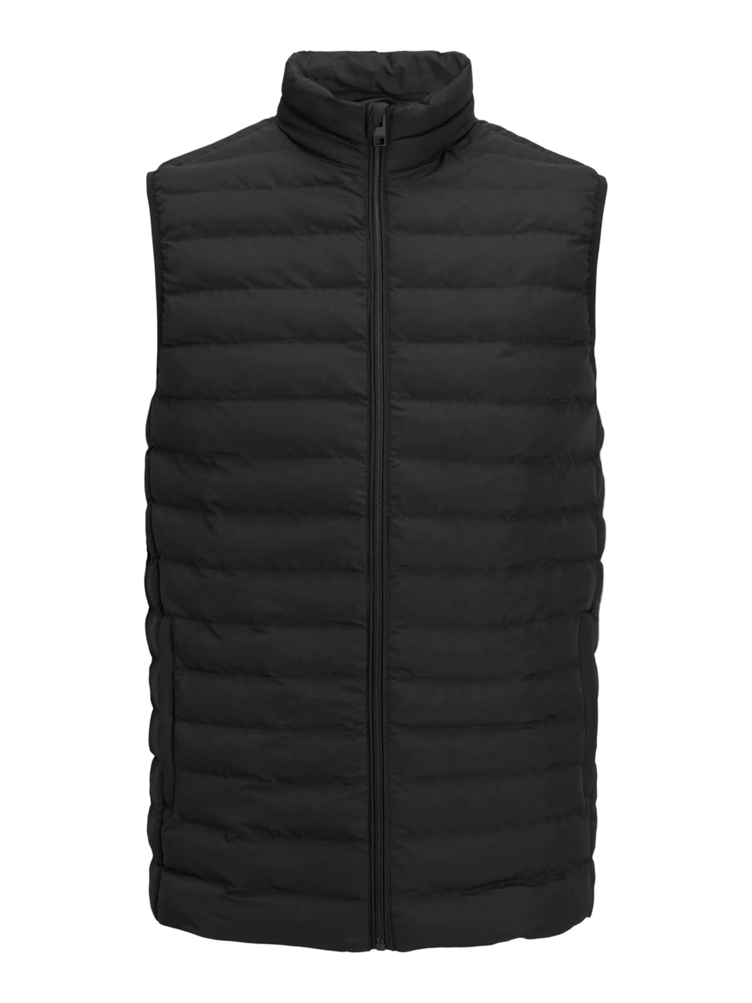 JACK & JONES Brezrokavnik  črna