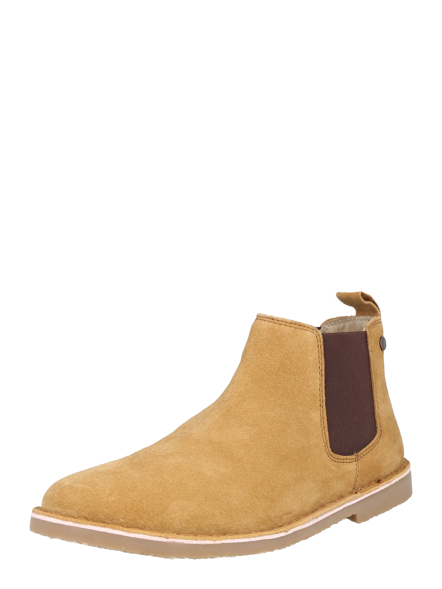 JACK & JONES Chelsea škornji 'Bravo'  rjava / konjak