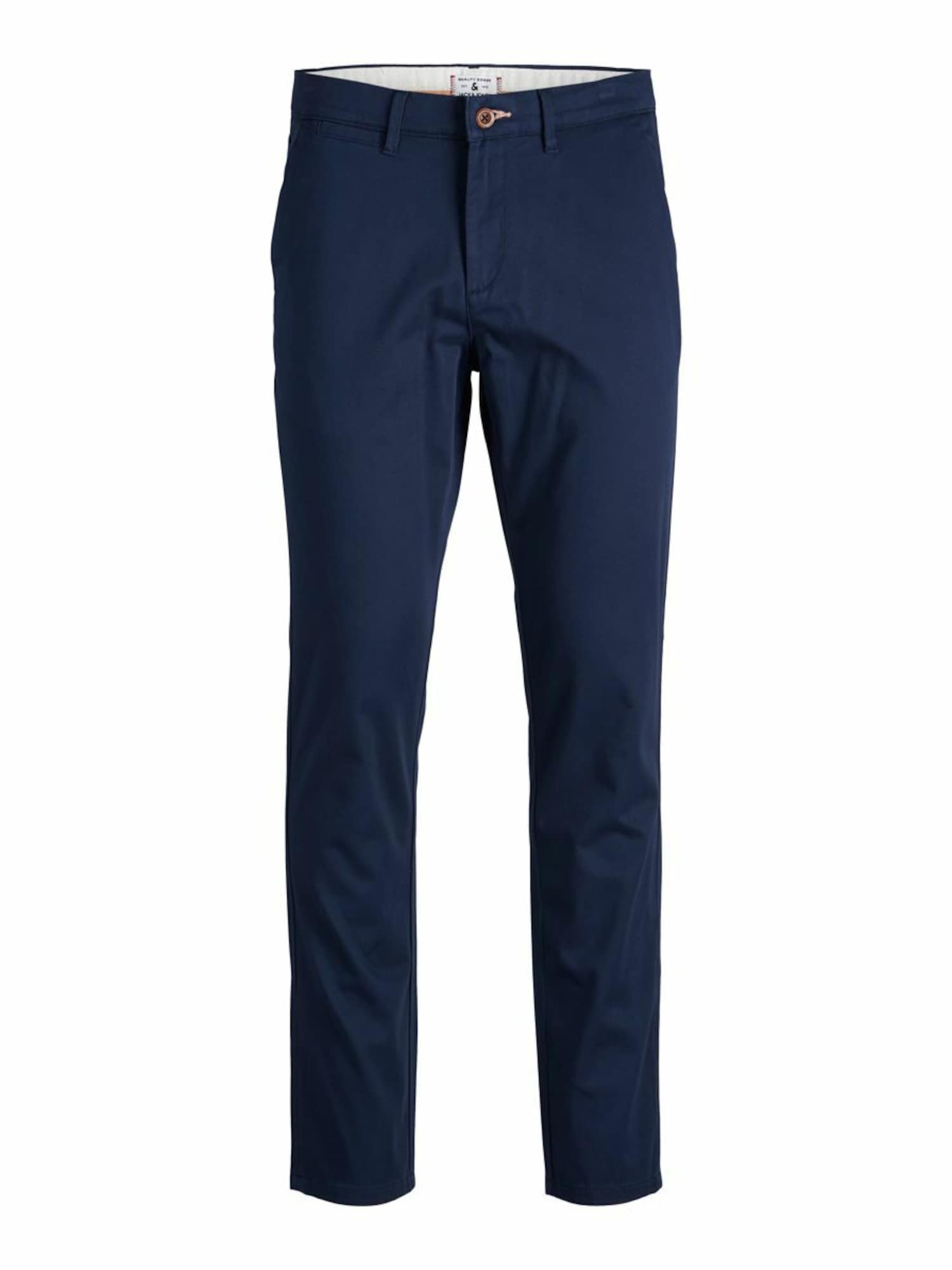 JACK & JONES Chino hlače 'Ollie'  mornarska