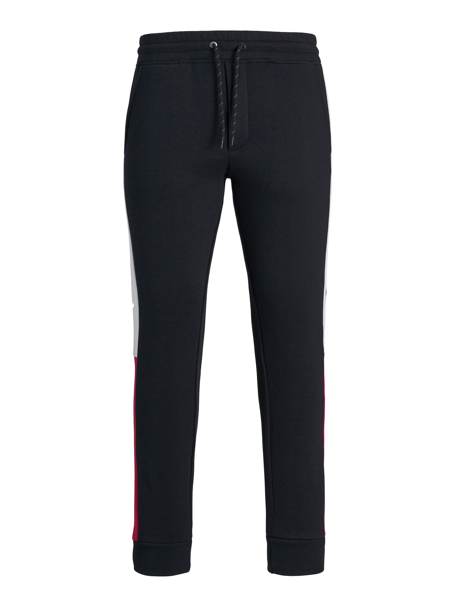 JACK & JONES Hlače 'Will'  mornarska / rdeča / bela