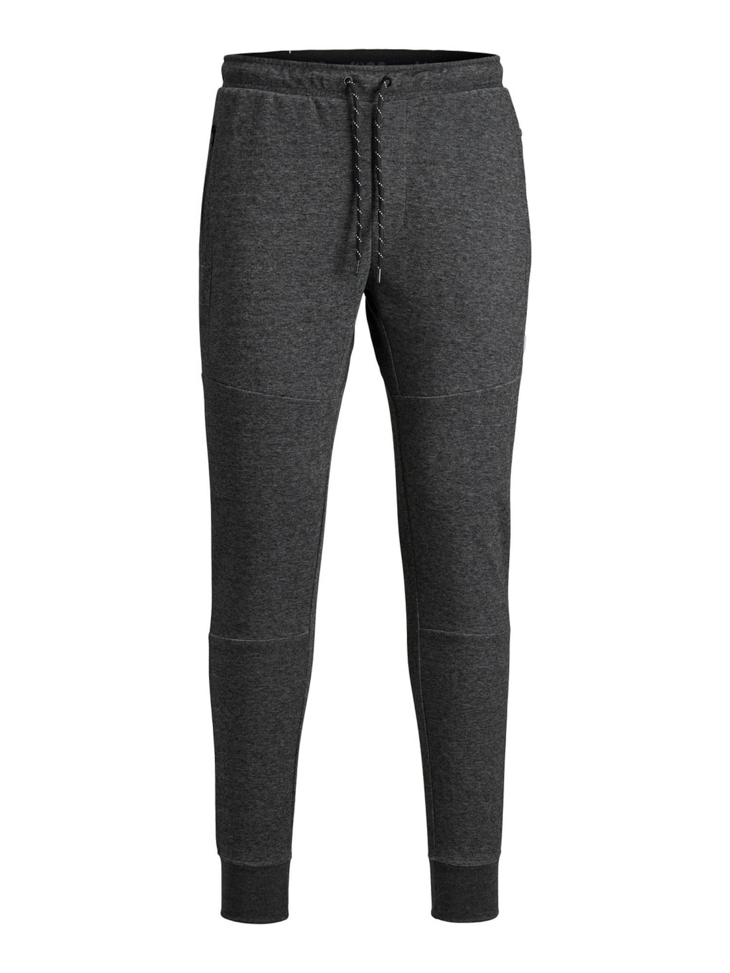 JACK & JONES Hlače 'Will'  temno siva / bela