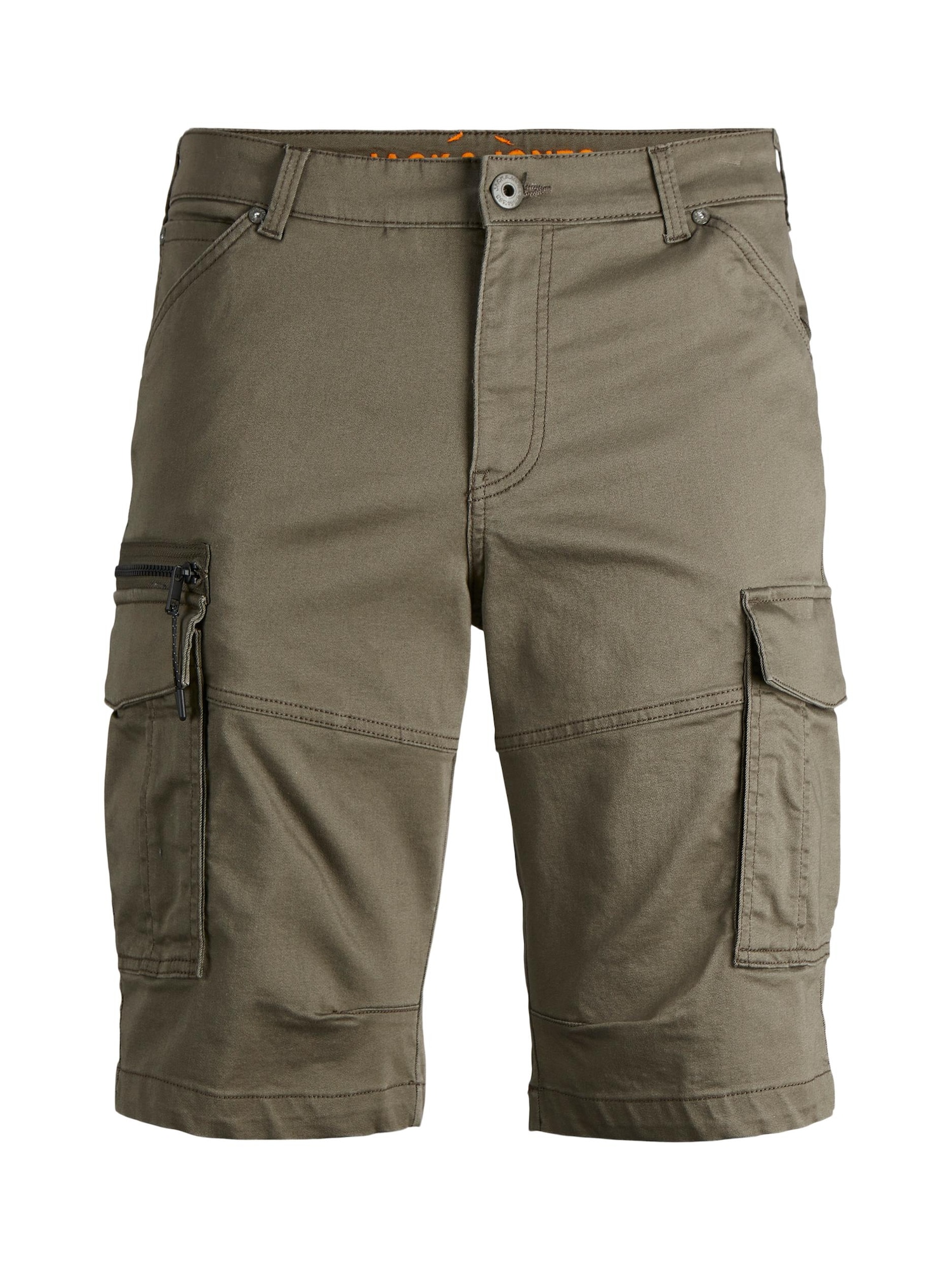 JACK & JONES Kargo hlače 'Dex'  temno zelena
