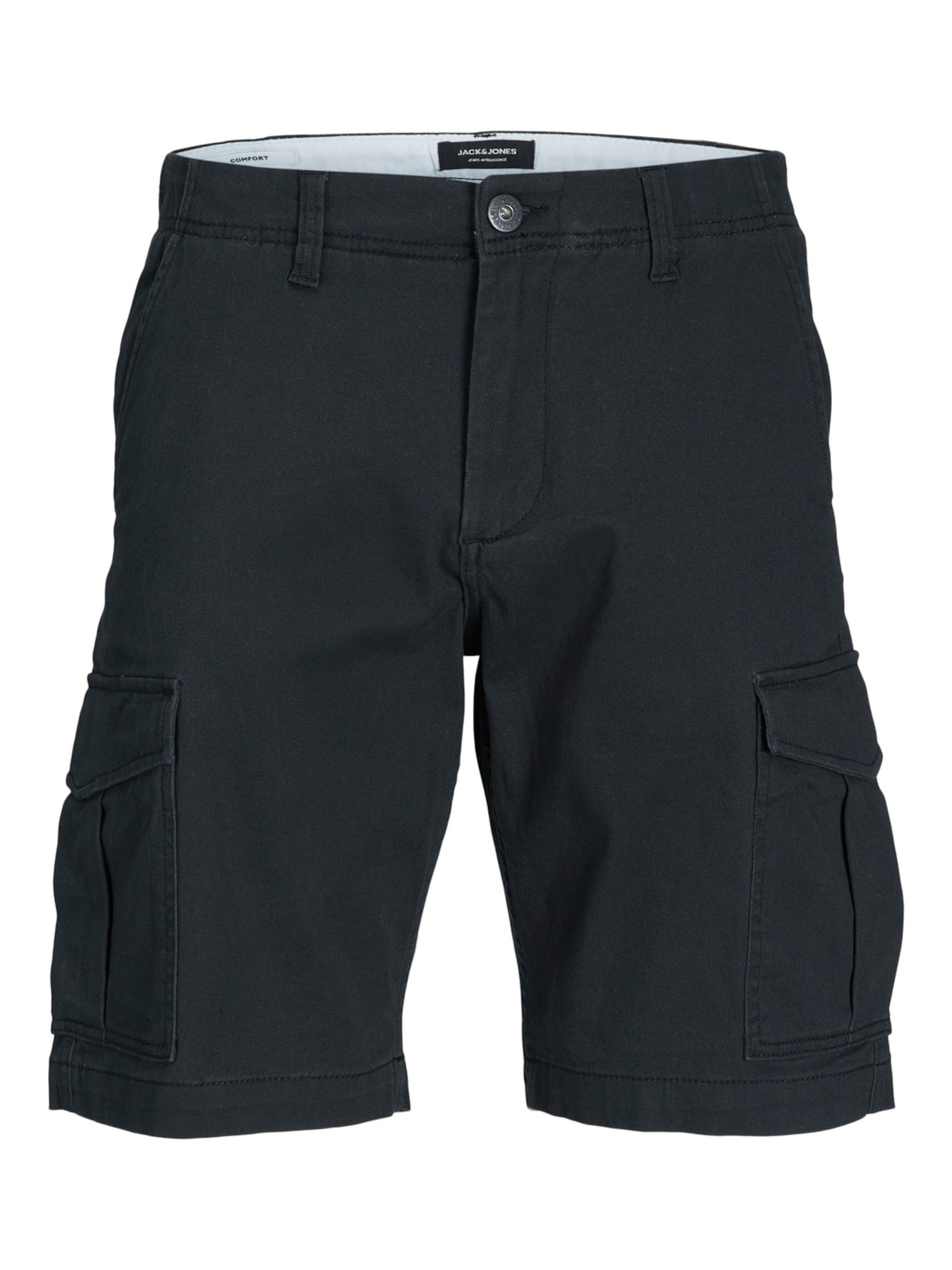 JACK & JONES Kargo hlače 'Joe'  črna