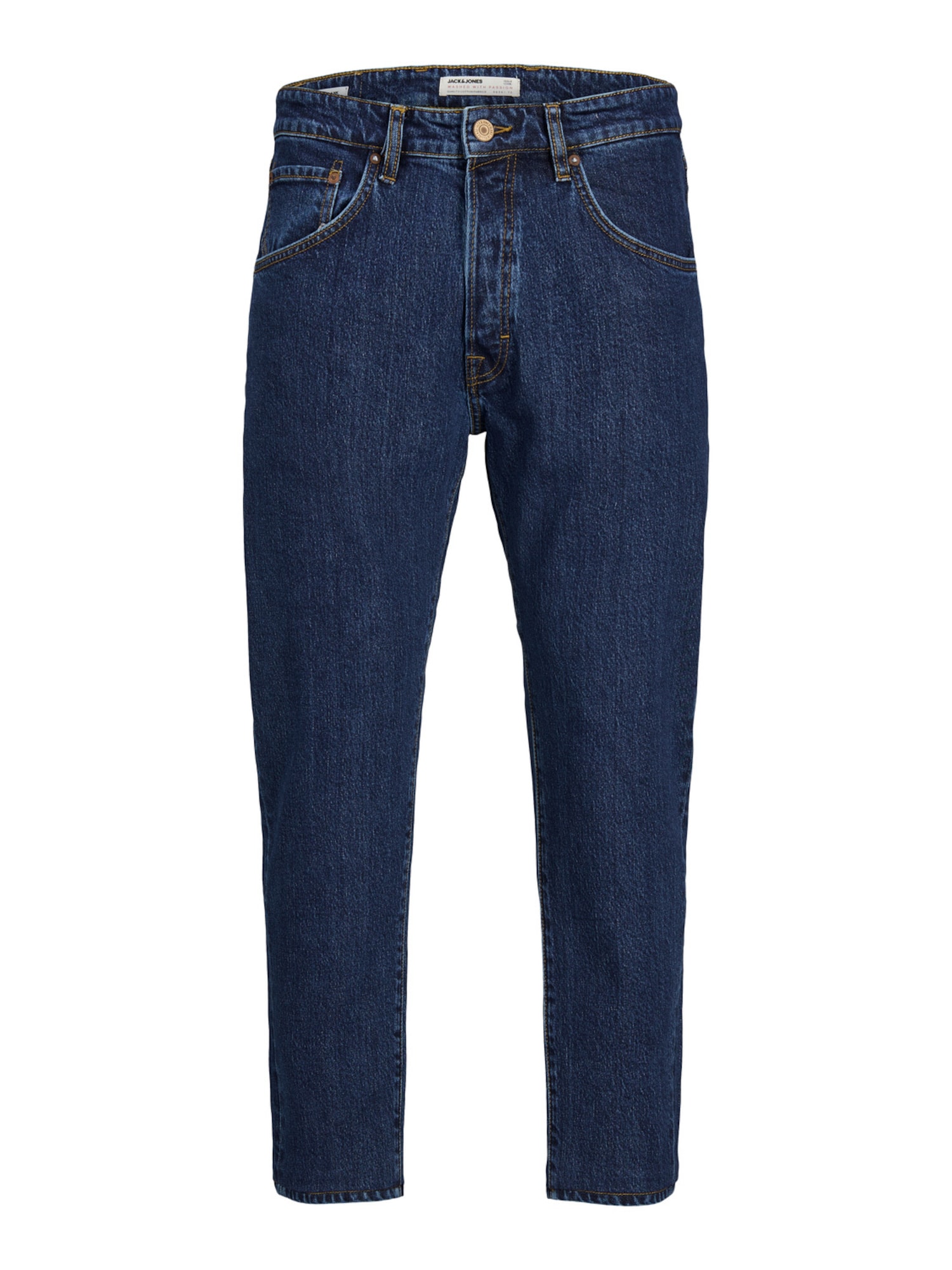 JACK & JONES Kavbojke 'Frank Leen'  temno modra