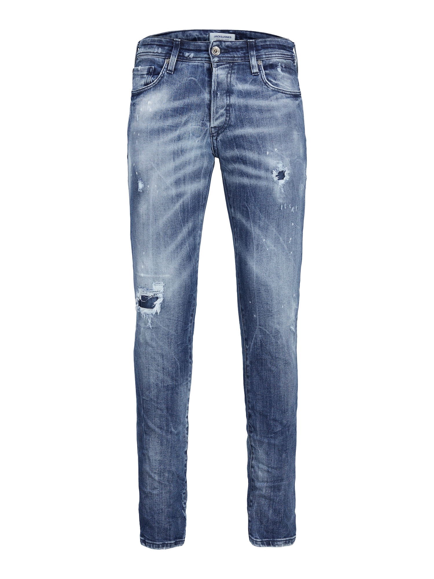 JACK & JONES Kavbojke 'Glenn Rock'  moder denim