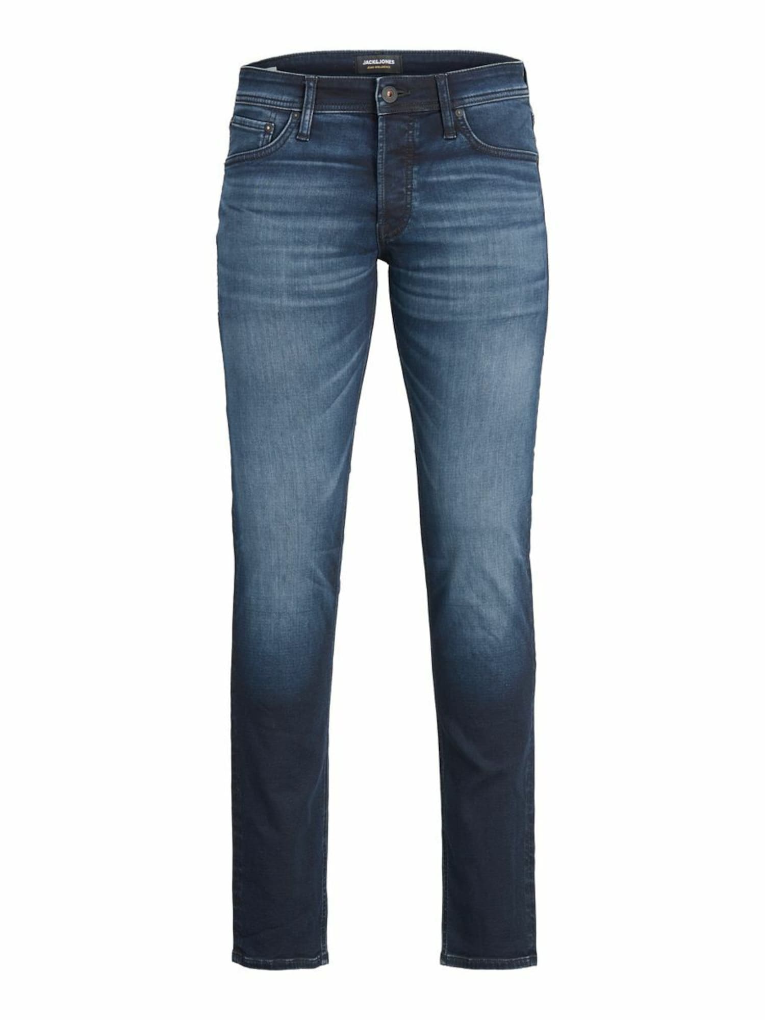 JACK & JONES Kavbojke 'Glenn'  moder denim / temno modra