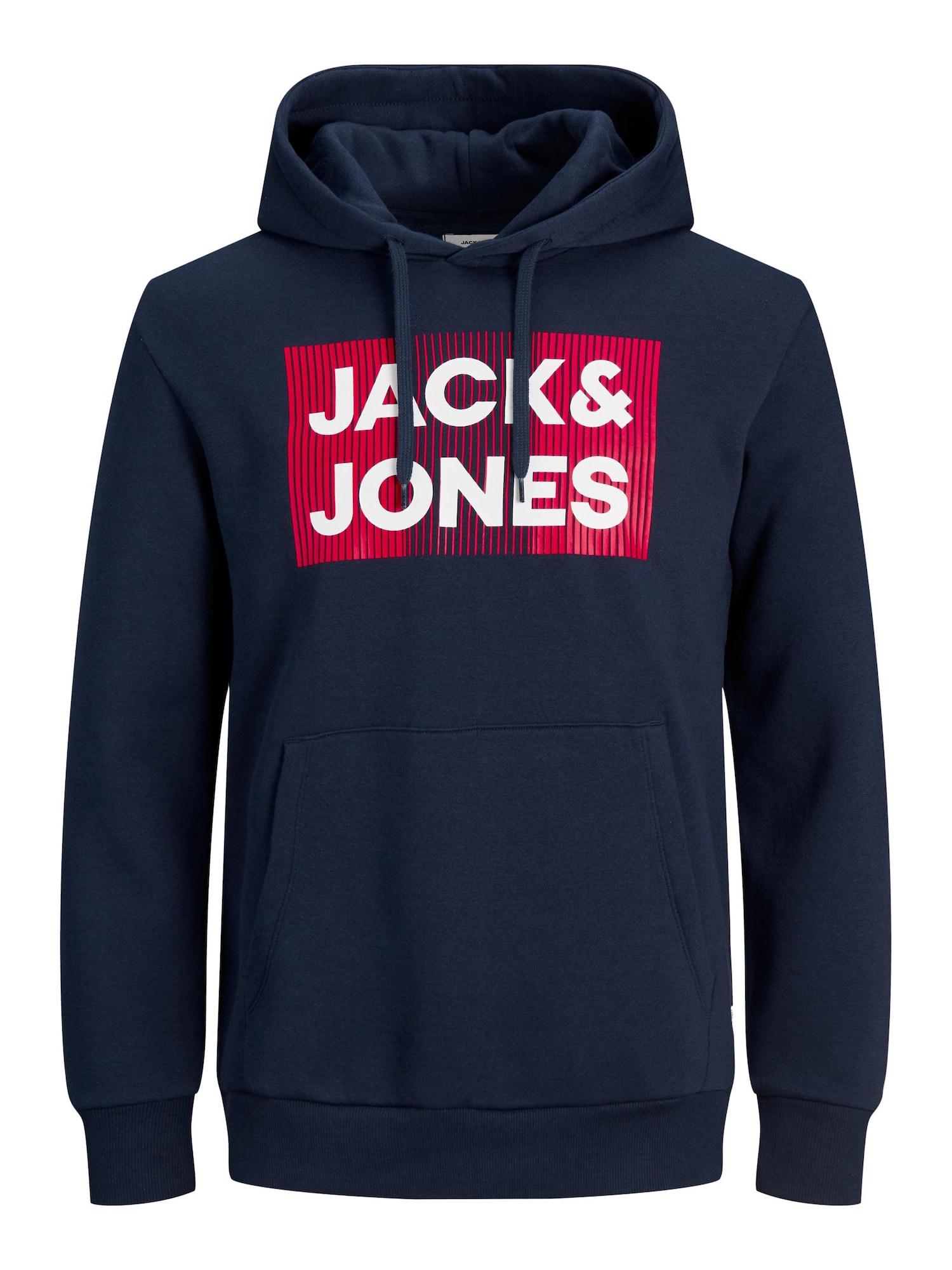 JACK & JONES Majica 'JJECORP'  mornarska / rdeča / bela