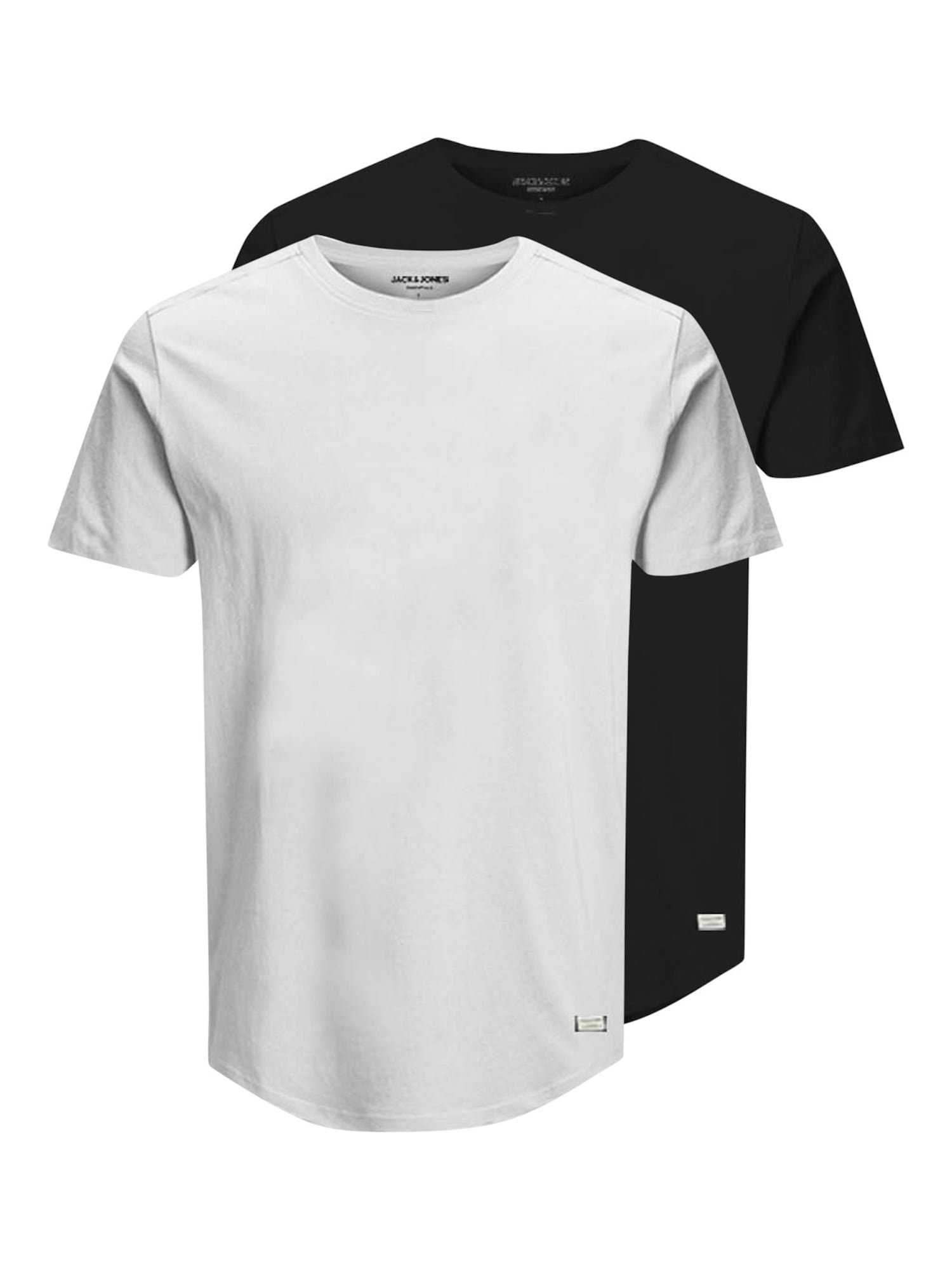 JACK & JONES Majica 'Noa'  črna / off-bela