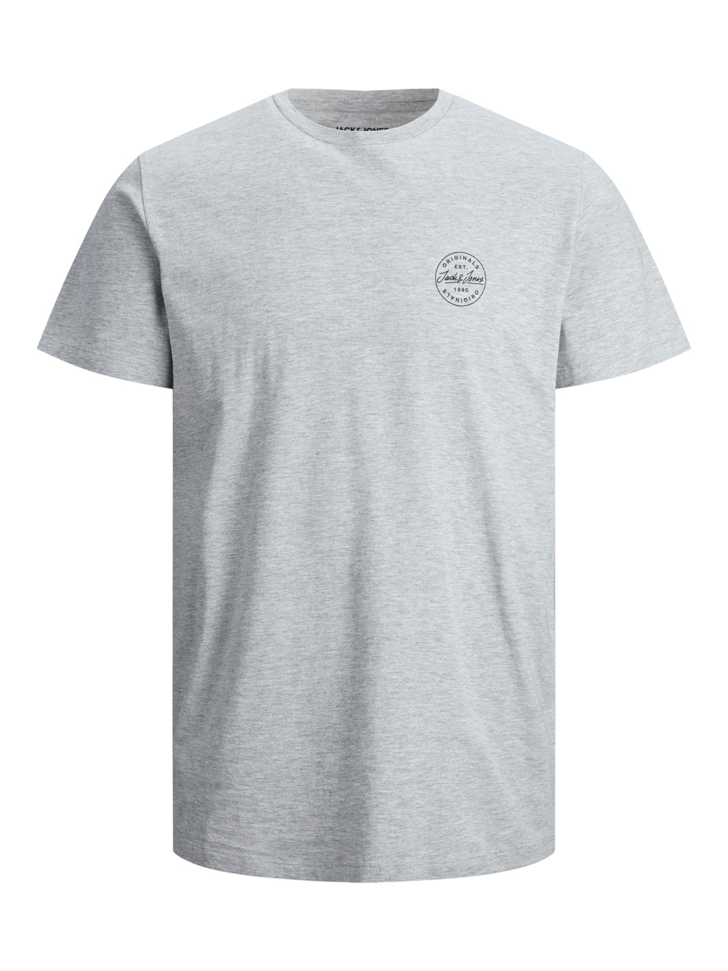 JACK & JONES Majica 'Shark'  svetlo siva