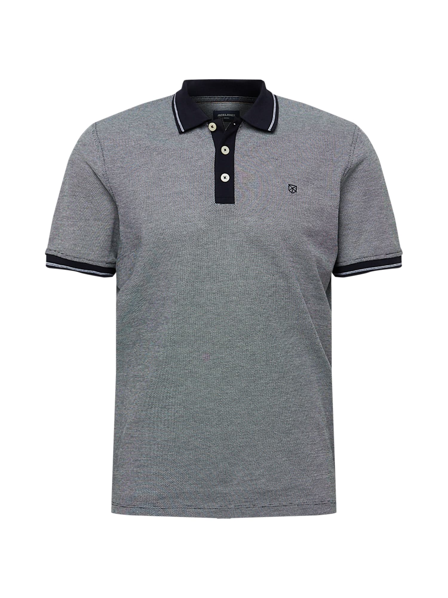 JACK & JONES Majica 'Win'  mornarska / bela