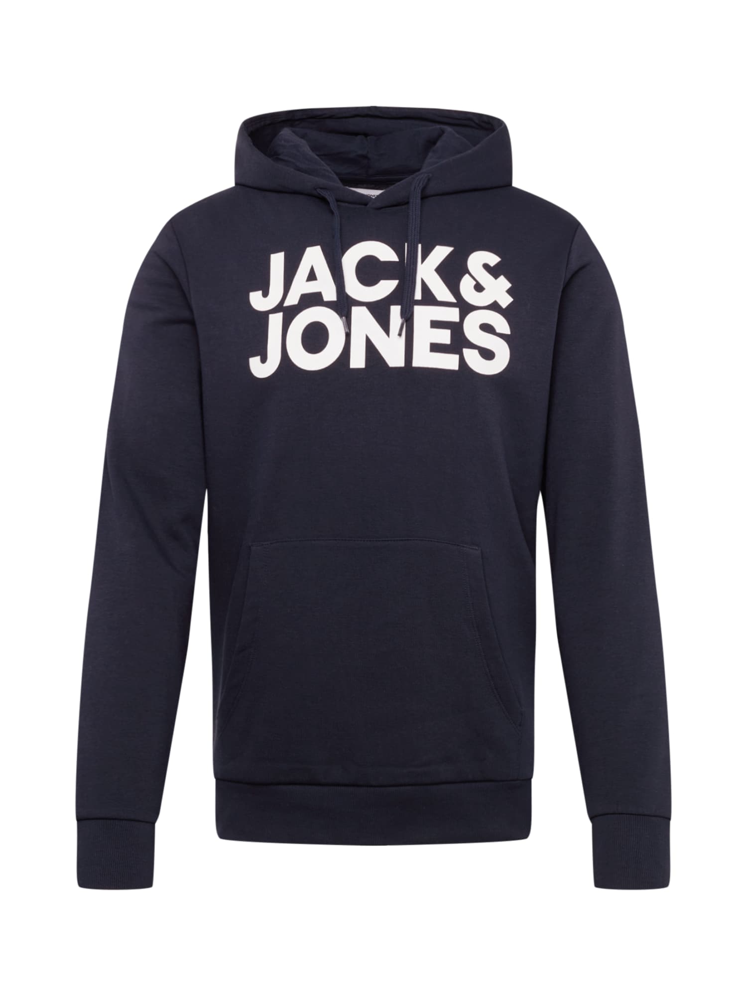 JACK & JONES Majica  mornarska / bela