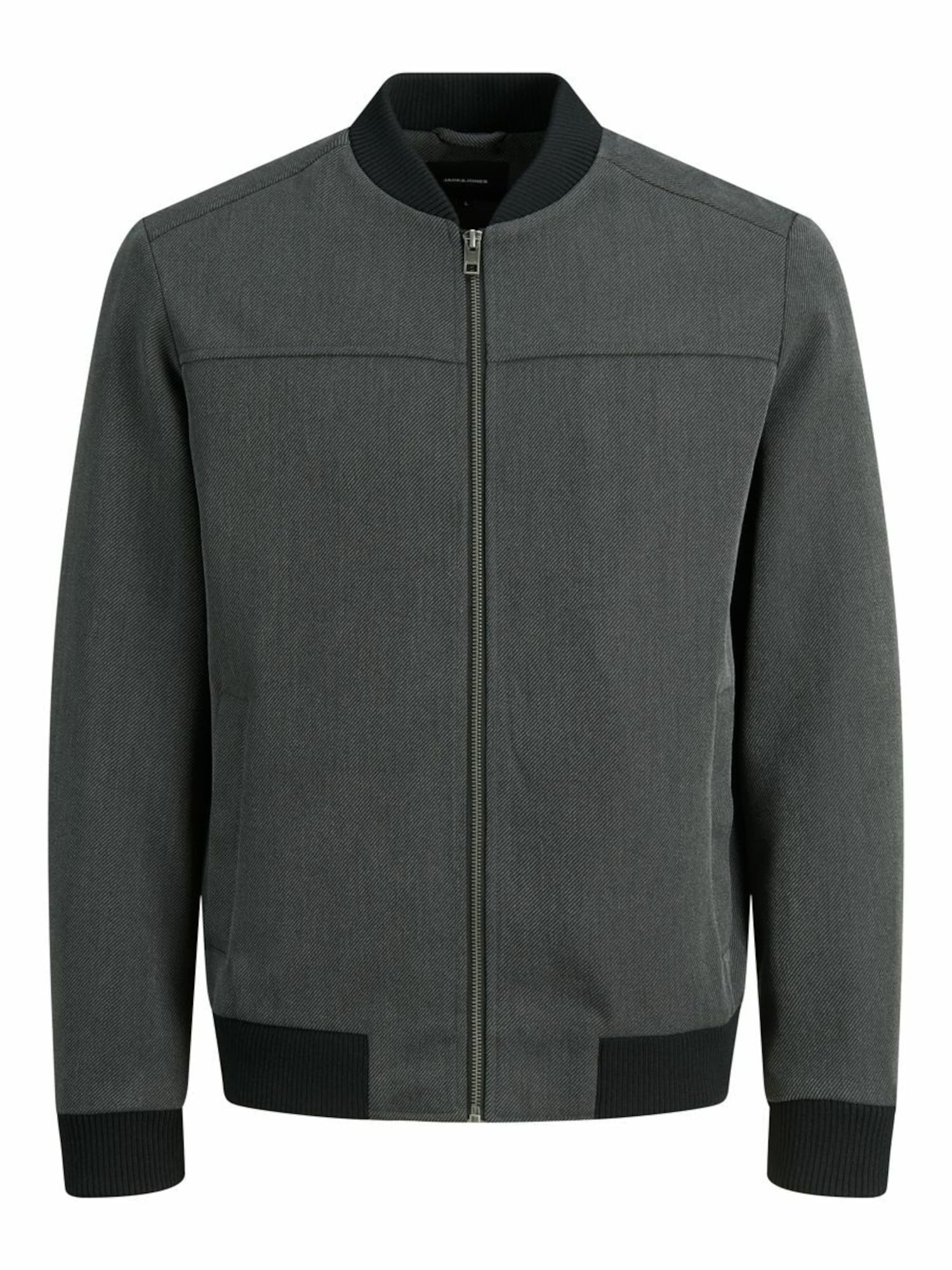 JACK & JONES Prehodna jakna 'Henri'  siva / črna