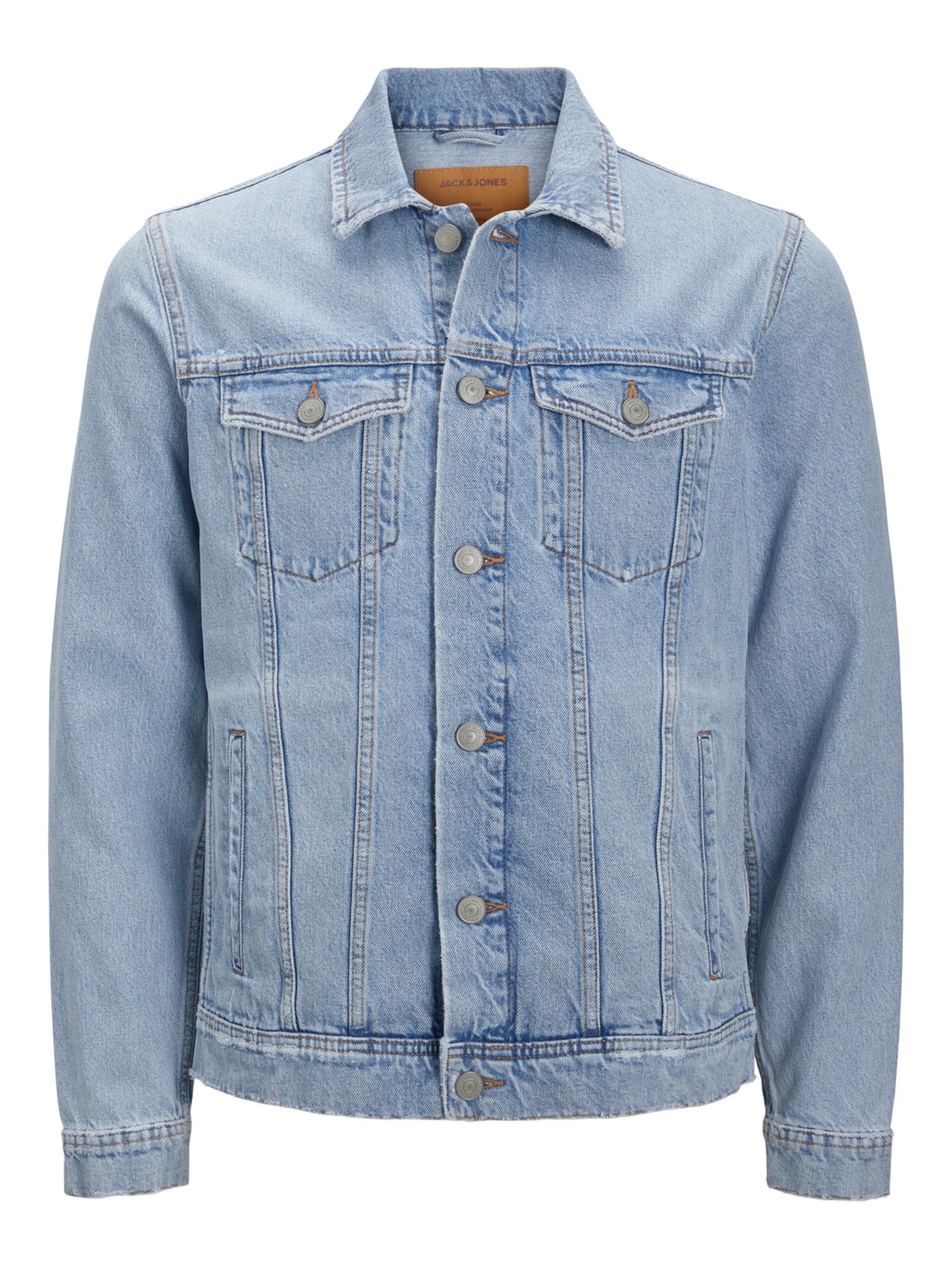 JACK & JONES Prehodna jakna 'Jean'  moder denim