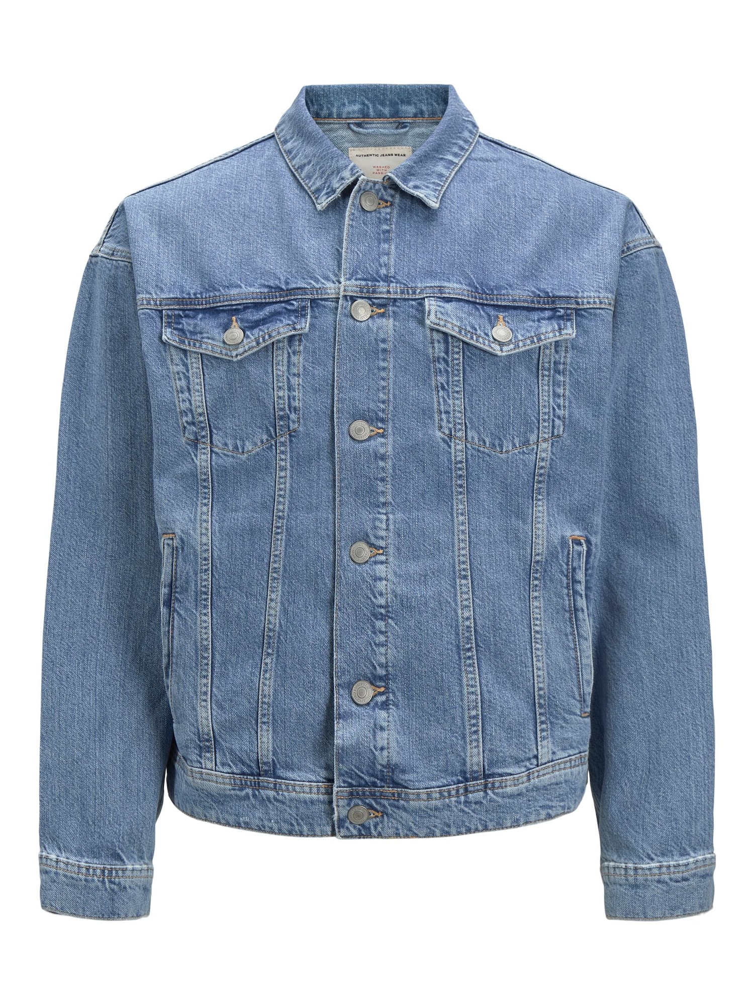 JACK & JONES Prehodna jakna  moder denim