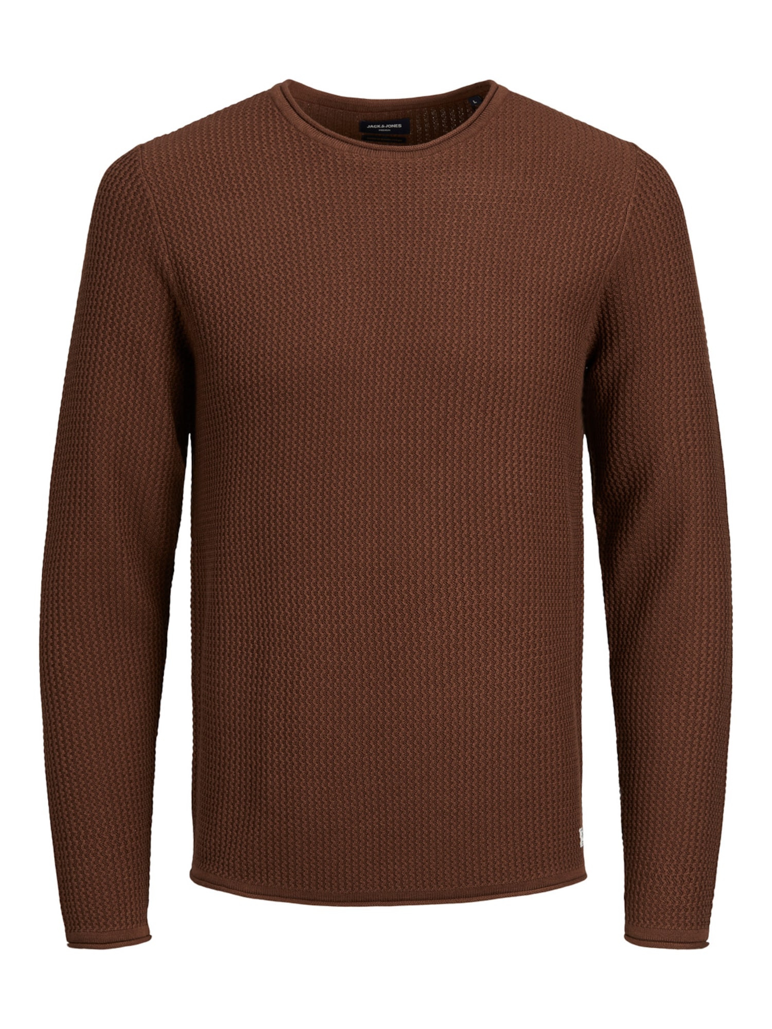 JACK & JONES Pulover 'Carlos'  čokolada
