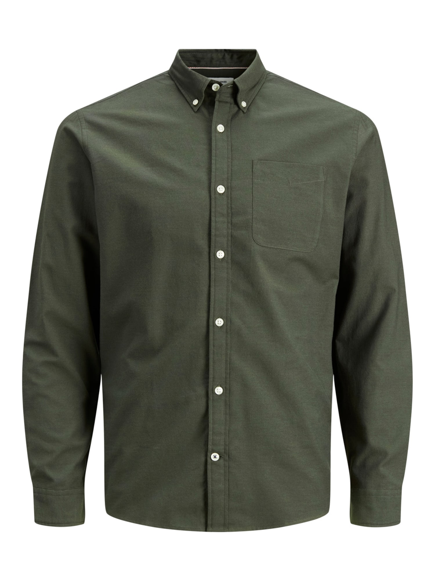 JACK & JONES Srajca 'Oxford'  kaki