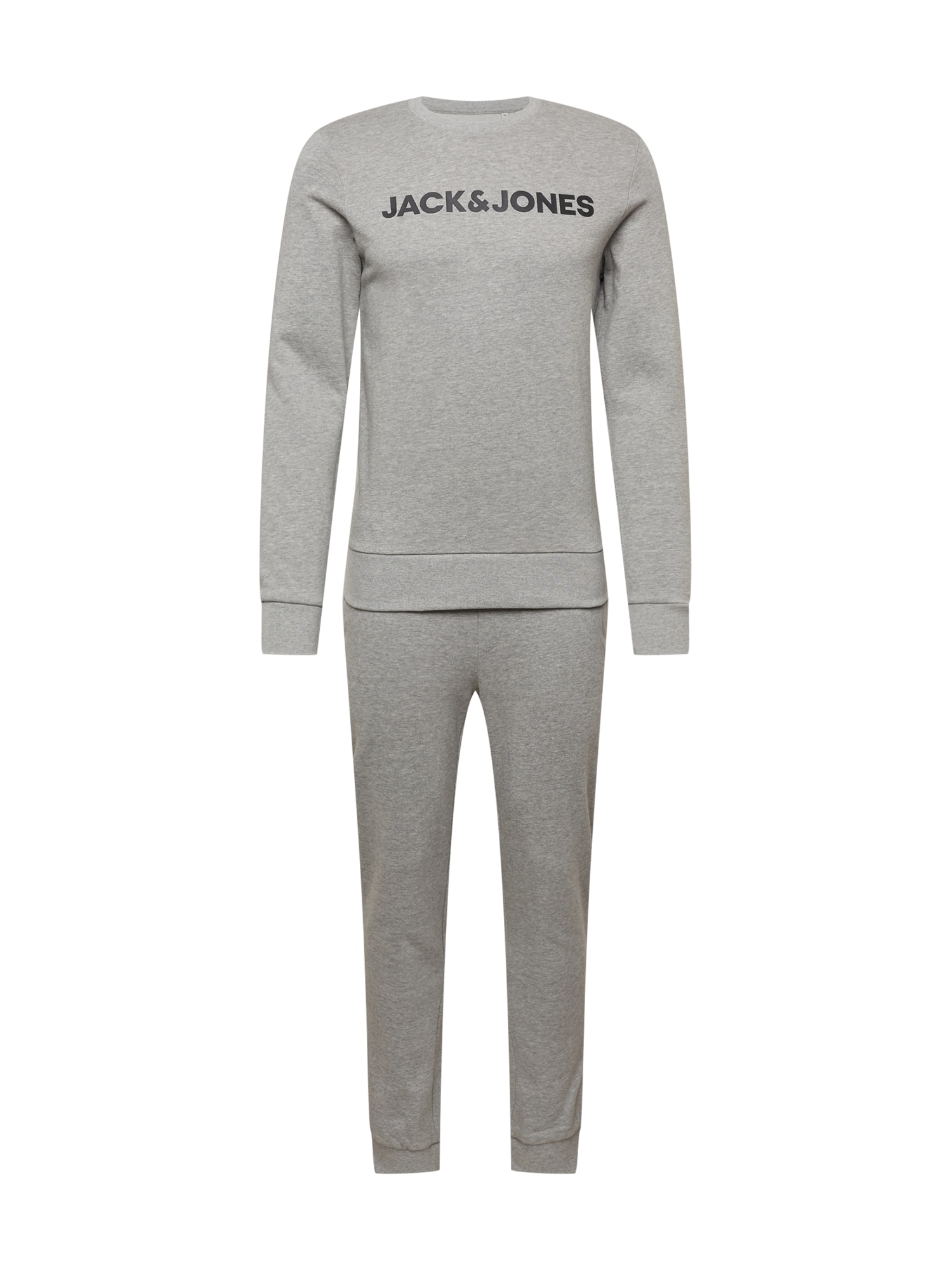 JACK & JONES Trenirka za tek  nočno modra / pegasto siva / bela
