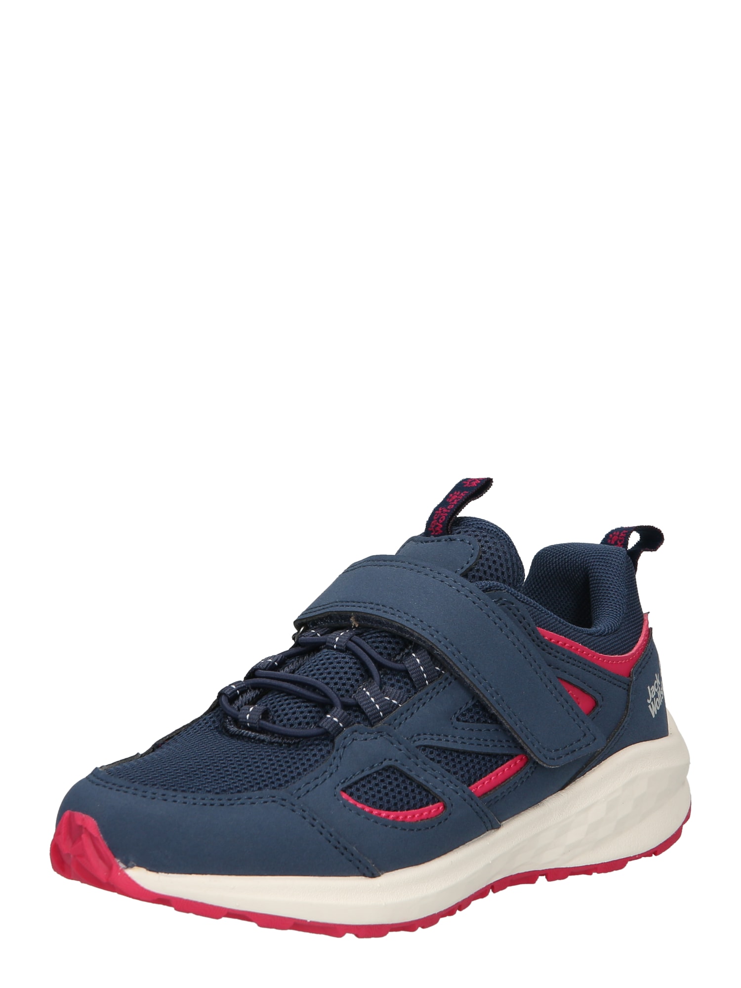 JACK WOLFSKIN Nizki čevelj 'Vojo'  mornarska / roza / bela