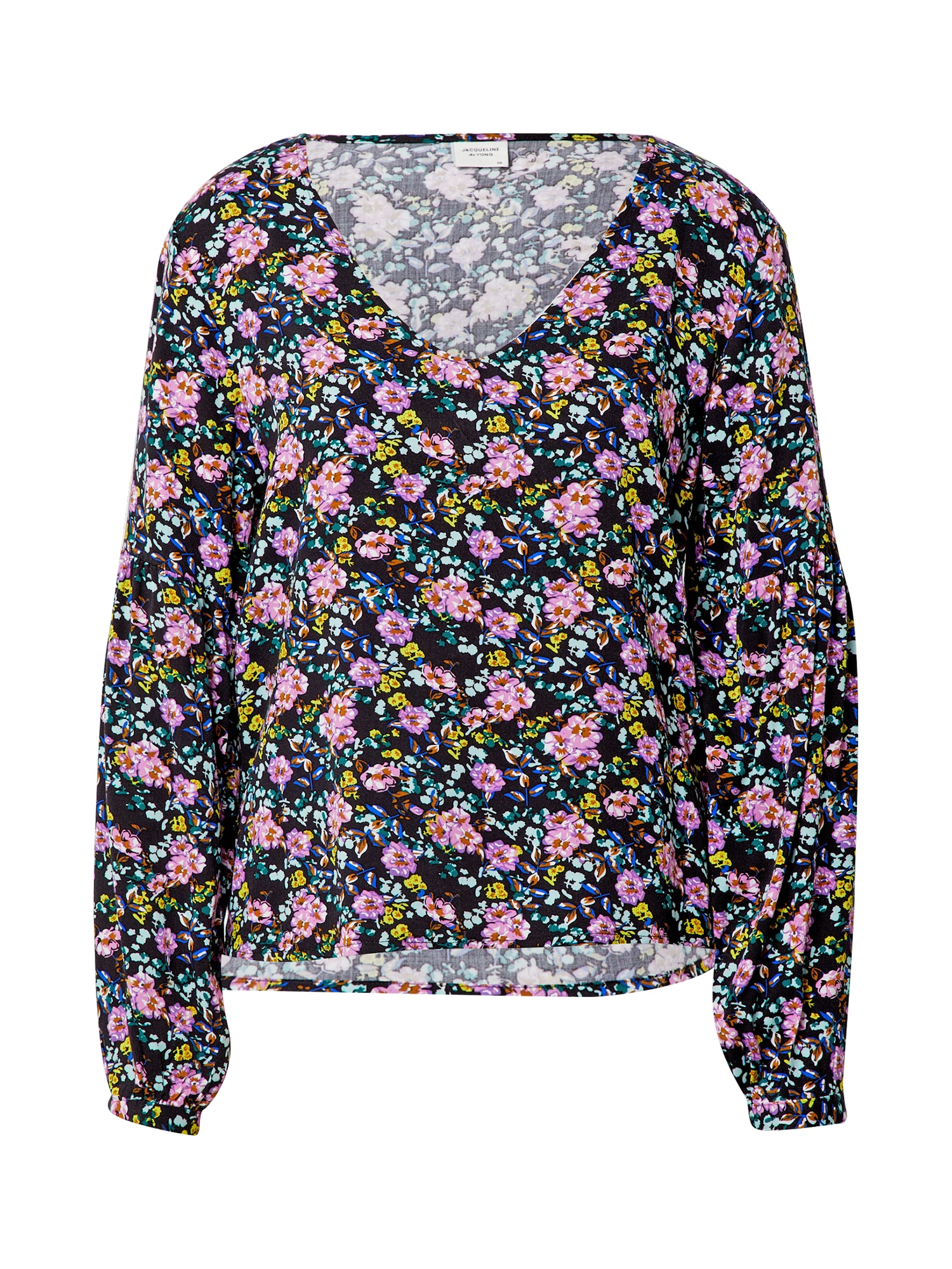 JDY Bluza 'JDYKATE'  modra / roza / črna