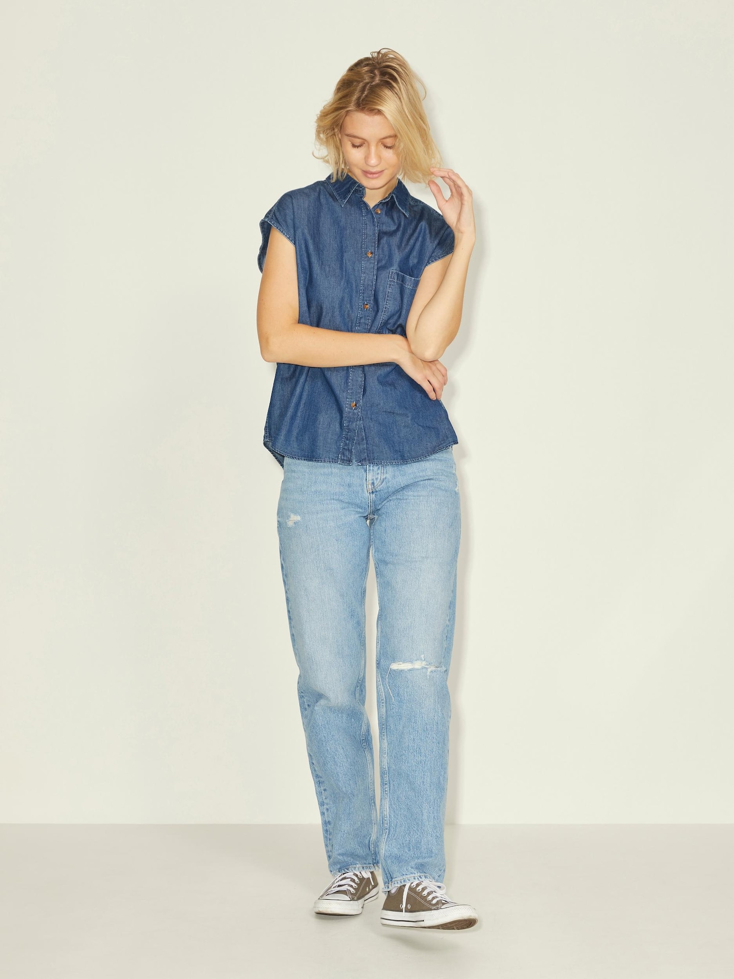 JJXX Bluza 'LAYLA'  temno modra
