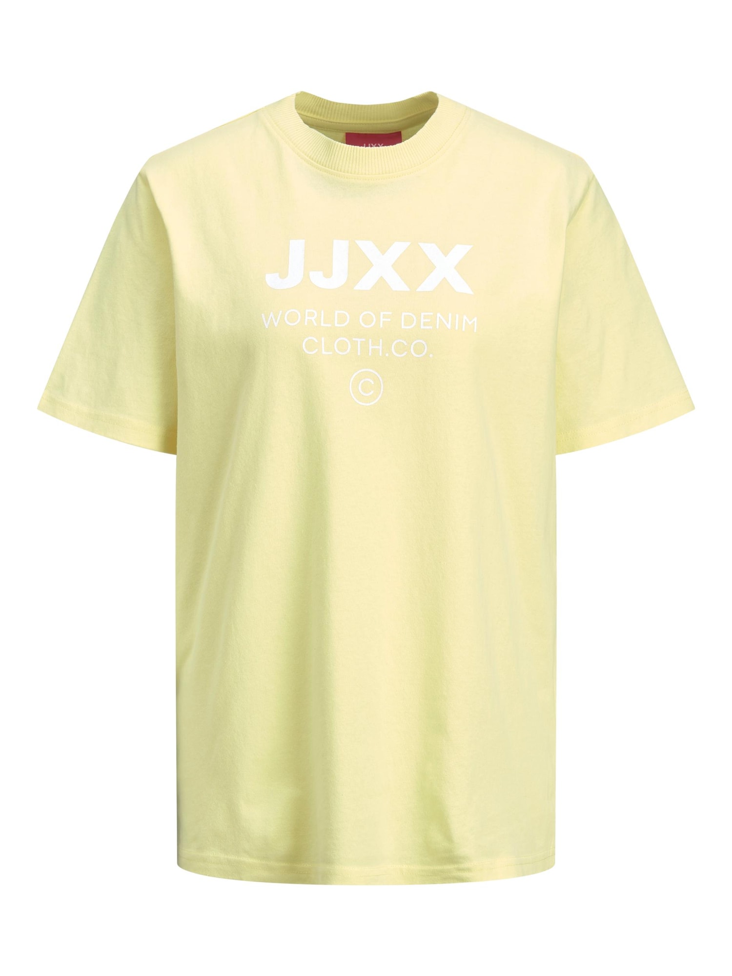 JJXX Majica 'Bea'  rumena / bela