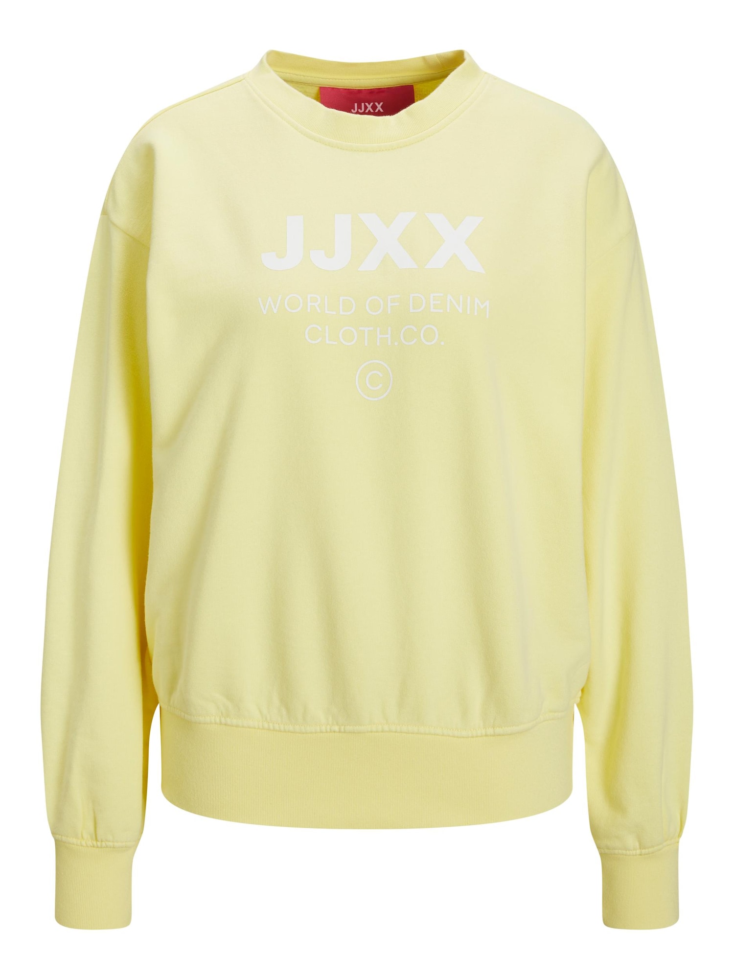 JJXX Majica 'Beatrice'  rumena / bela