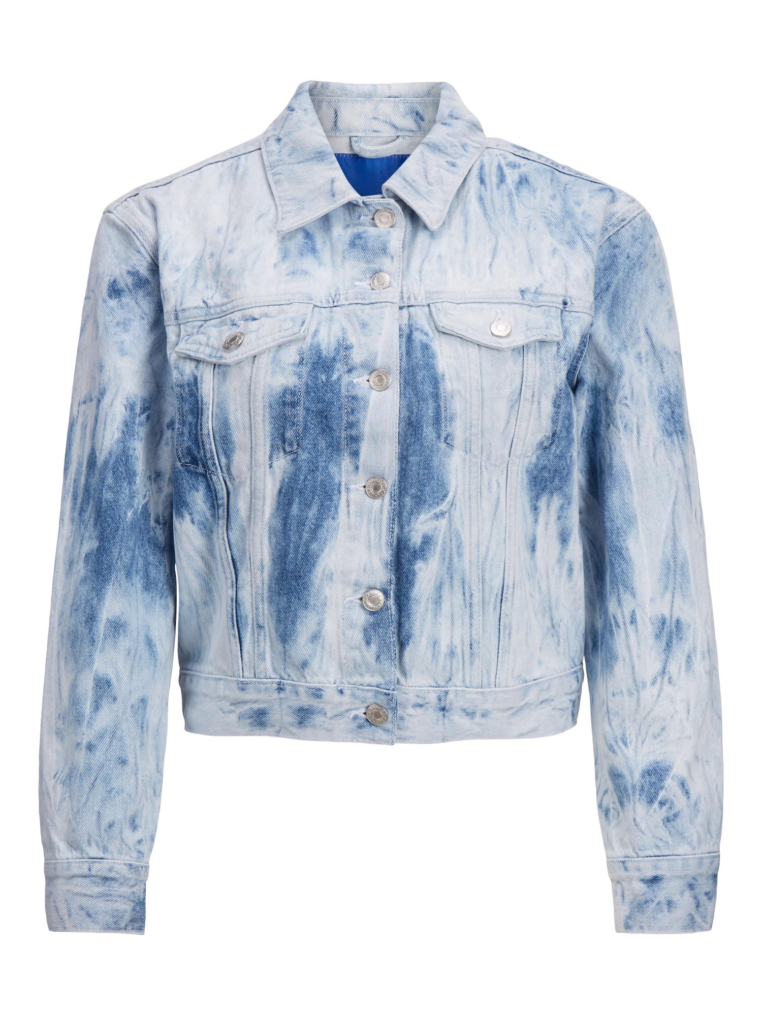 JJXX Prehodna jakna 'Ashley'  moder denim / bel denim