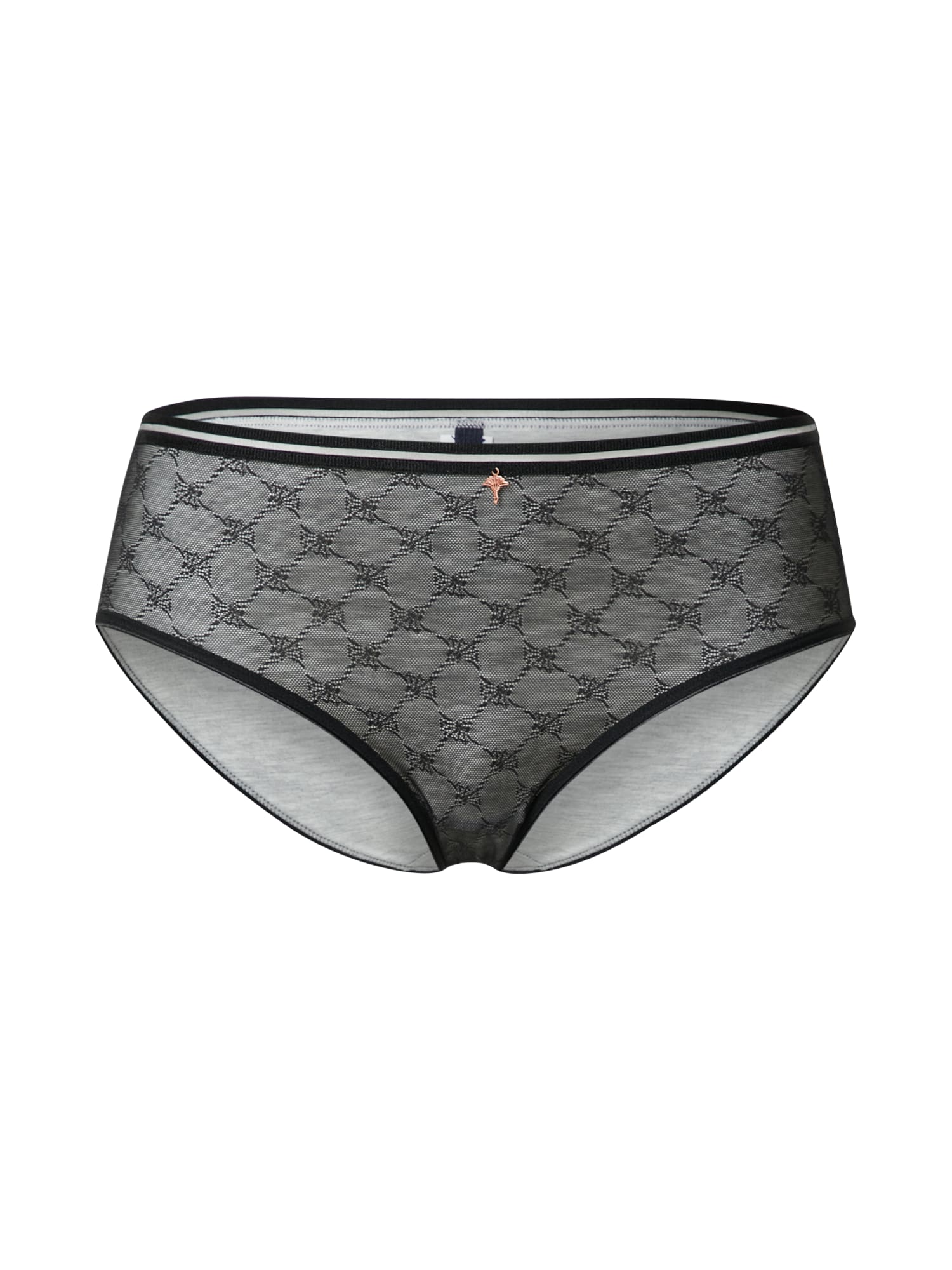 JOOP! Bodywear Spodnje hlače  pegasto siva / črna
