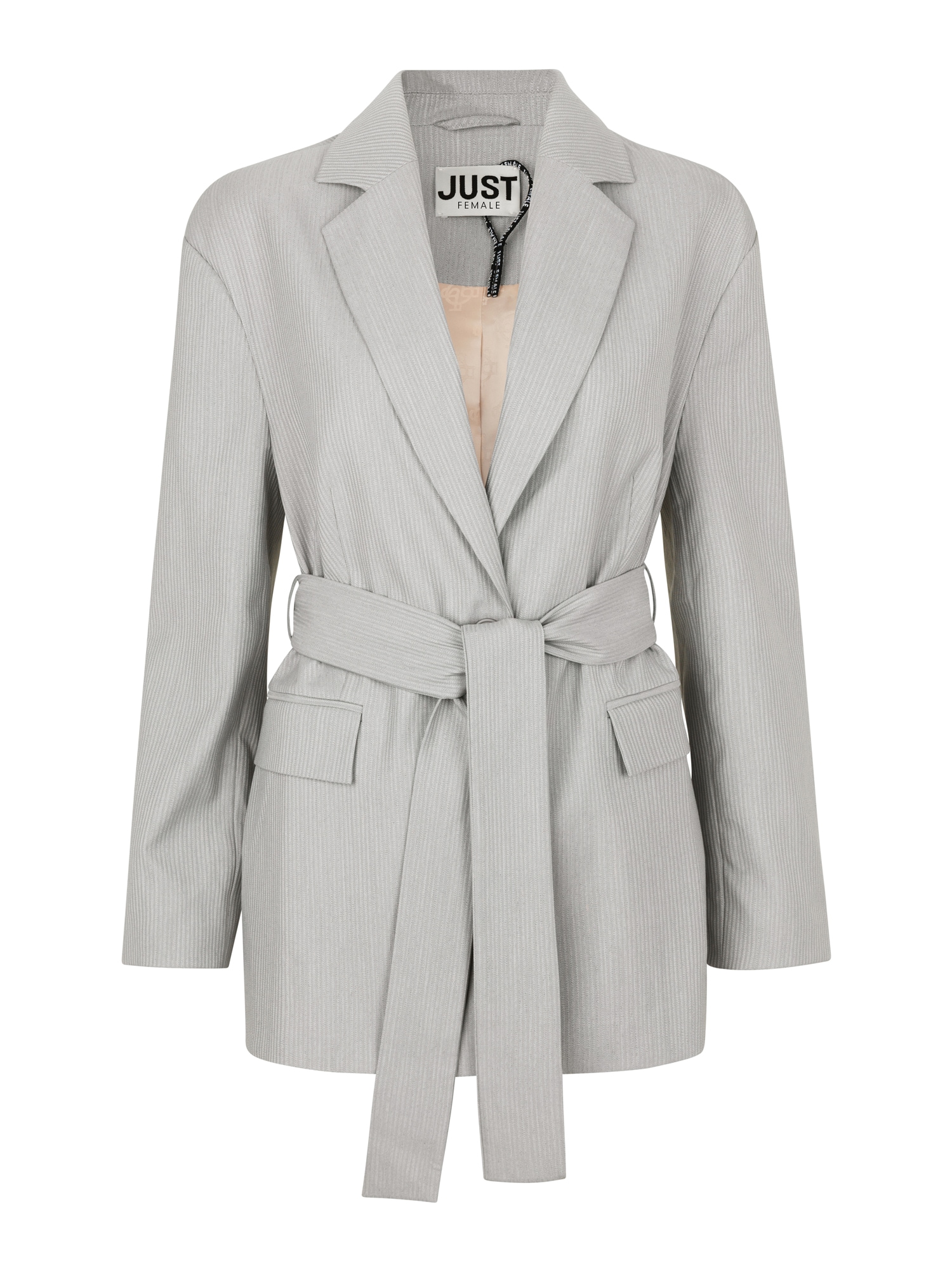 JUST FEMALE Blazer 'Chicago'  svetlo siva