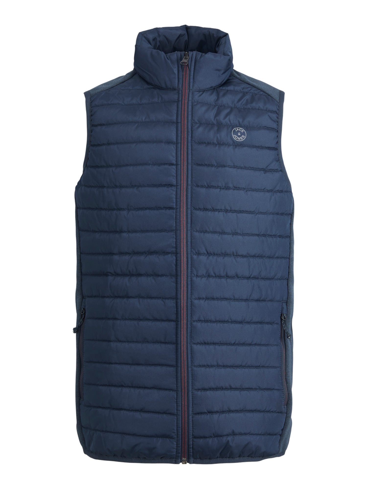 Jack & Jones Junior Brezrokavnik  temno modra