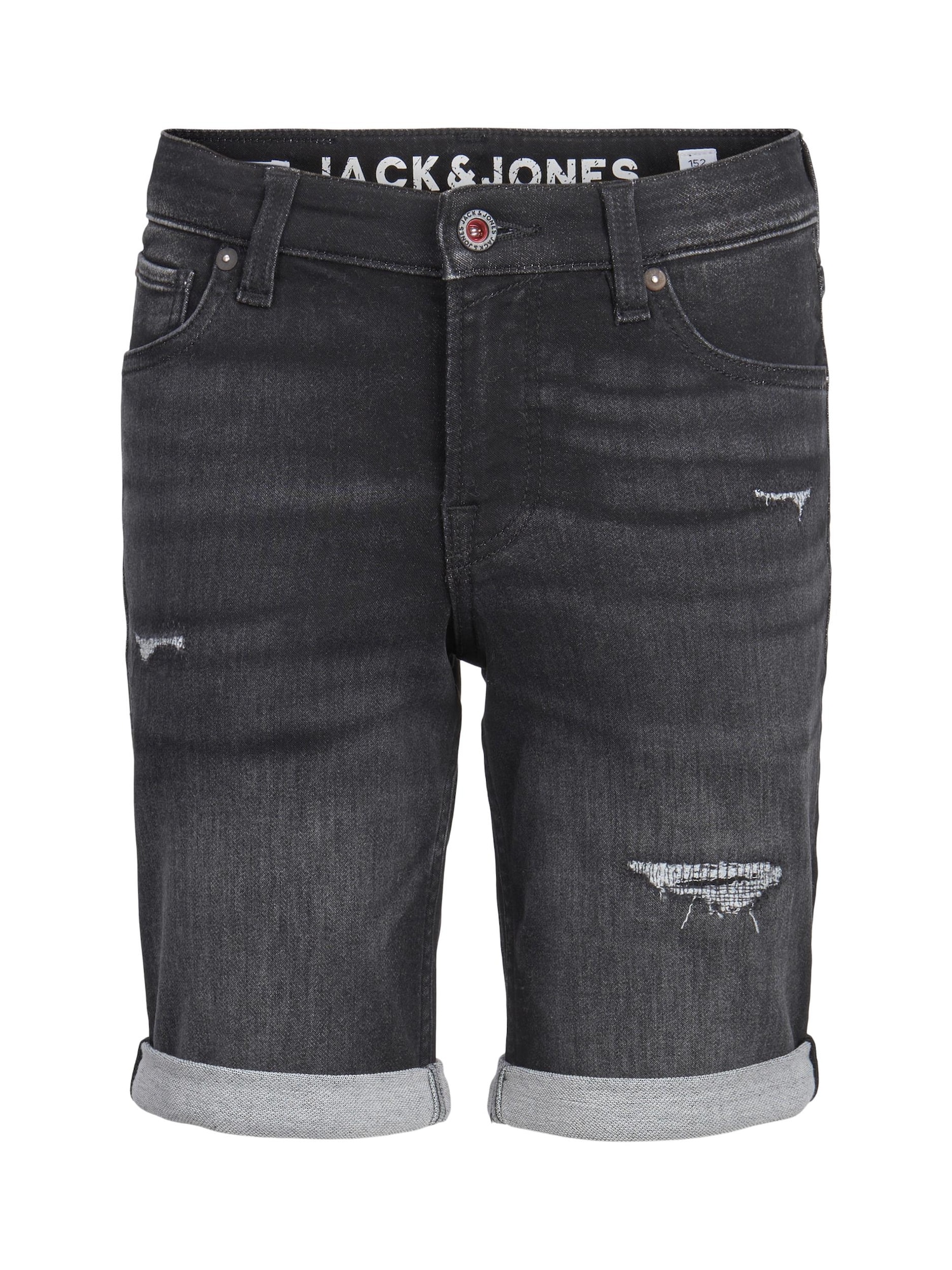 Jack & Jones Junior Kavbojke 'Rick'  črn denim